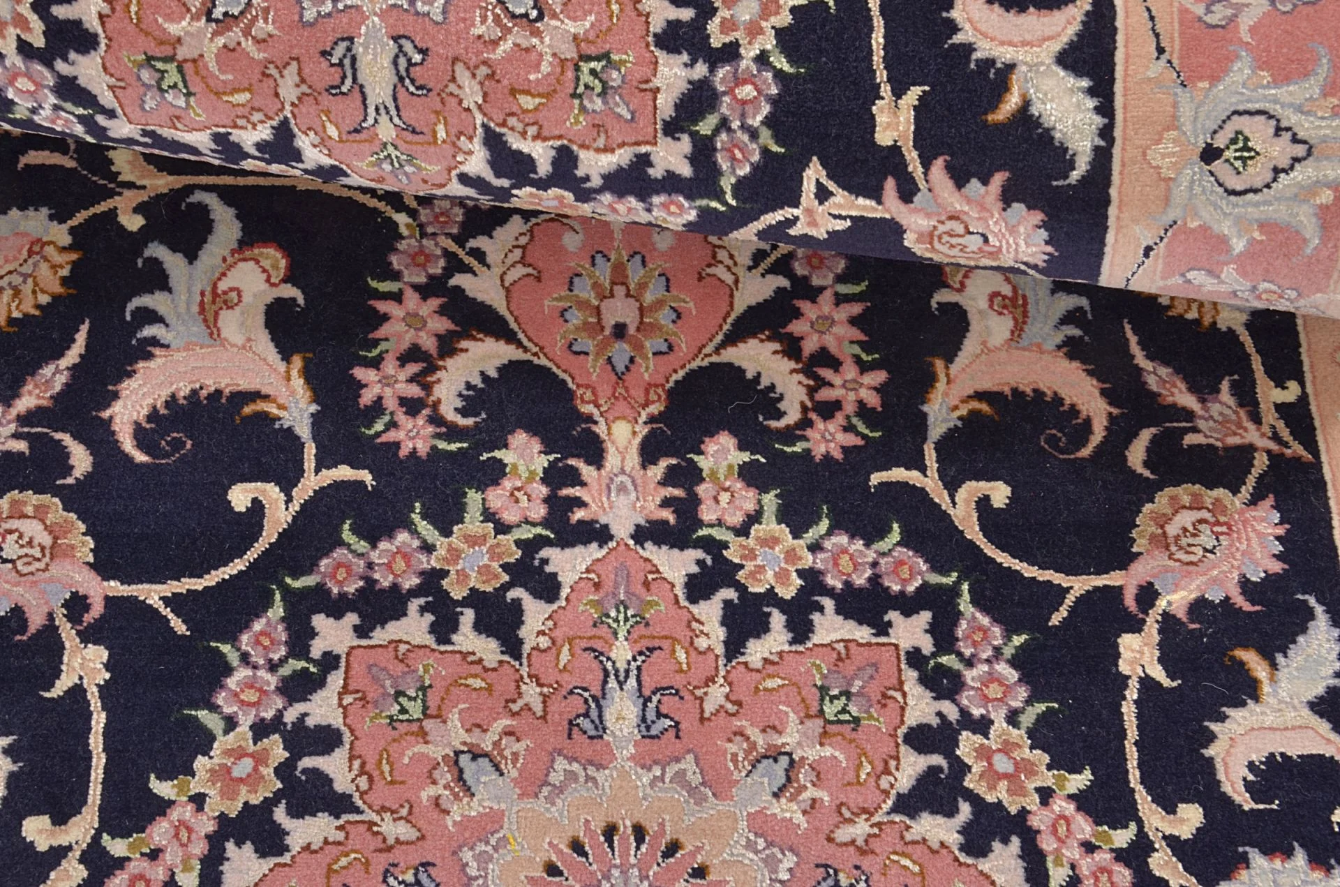 perserteppich-tabriz-86-x-350-cm-schurwolle-handgeknupft-laufer-4 Hand-Knotted Wool Tabriz Persian Rug, 86 × 350 cm