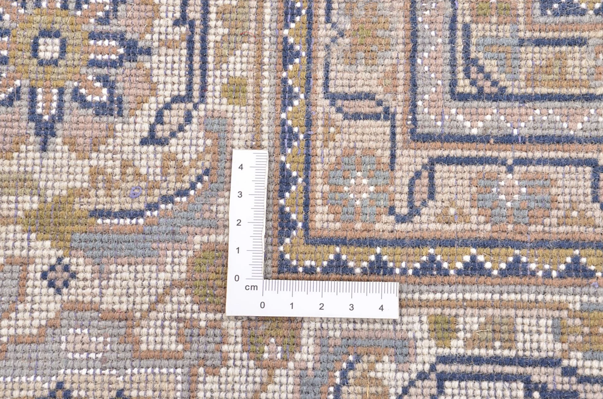 Hand-Knotted Wool Tabriz Indian Rug, 251 × 296 cm