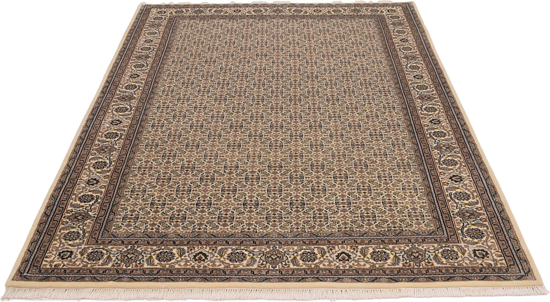 Tabriz Indian Rug — hand-knotted, 203 × 300 cm, Wool