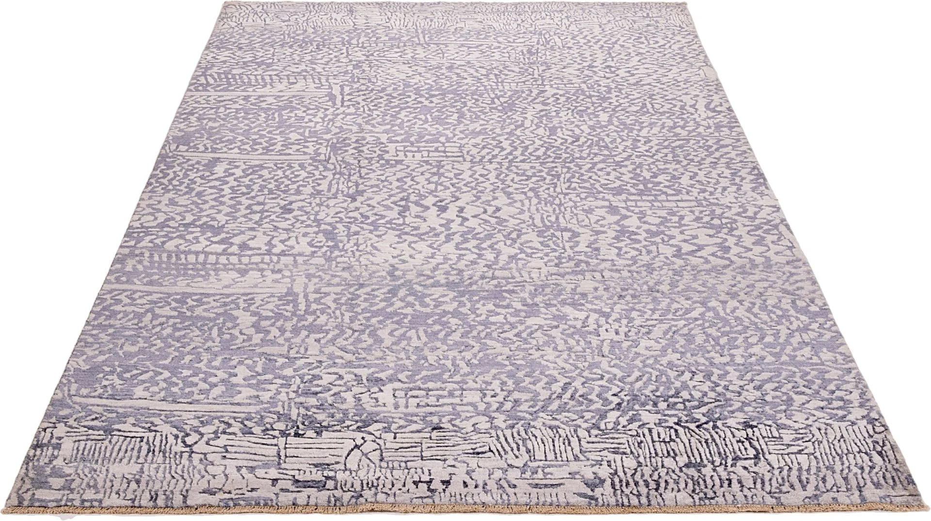 Indian Rug — hand-knotted, 203 × 300 cm, Wool