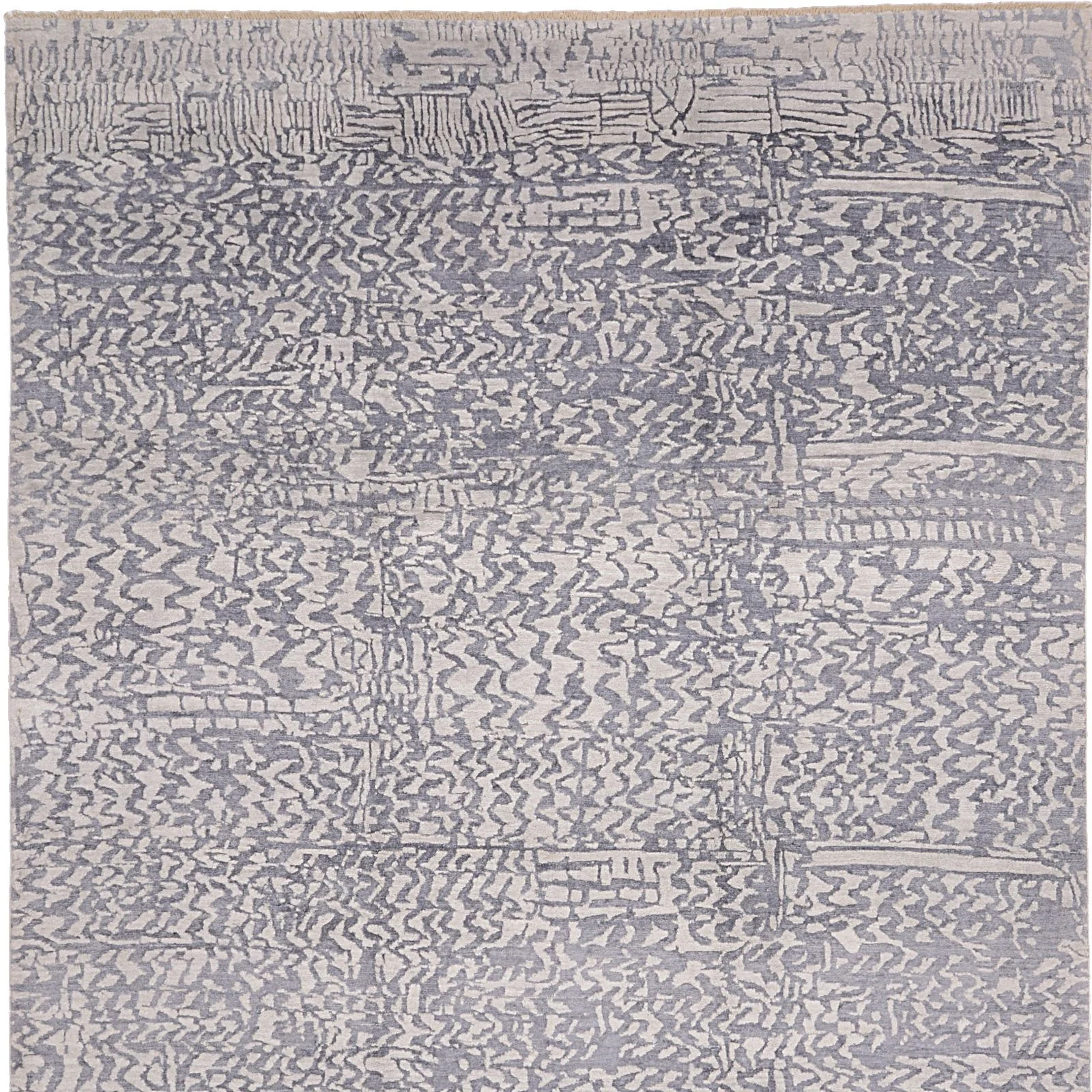 Indian Rug — hand-knotted, 203 × 300 cm, Wool