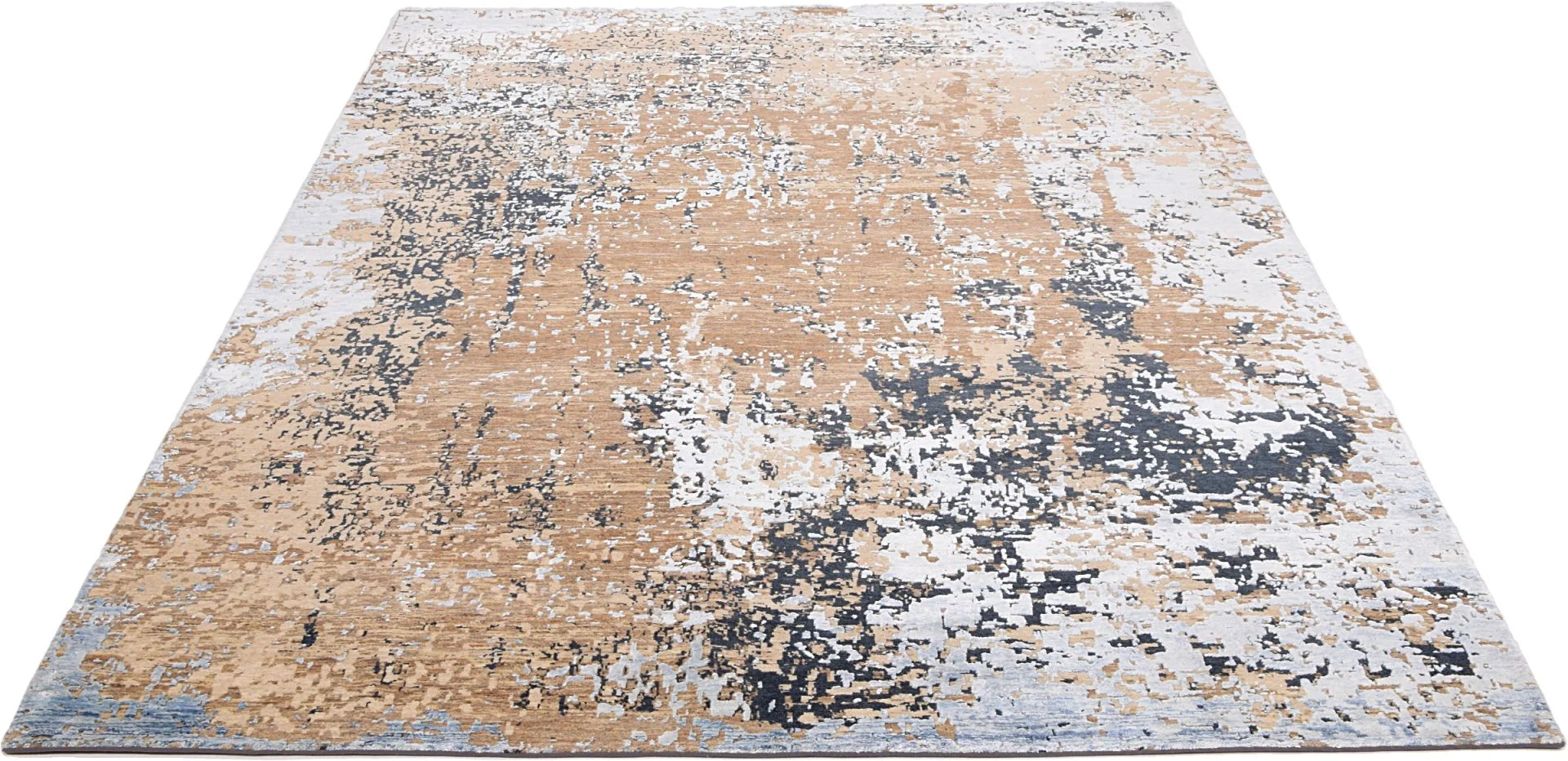 Indian Rug 238 × 301 cm, Wool, hand-knotted