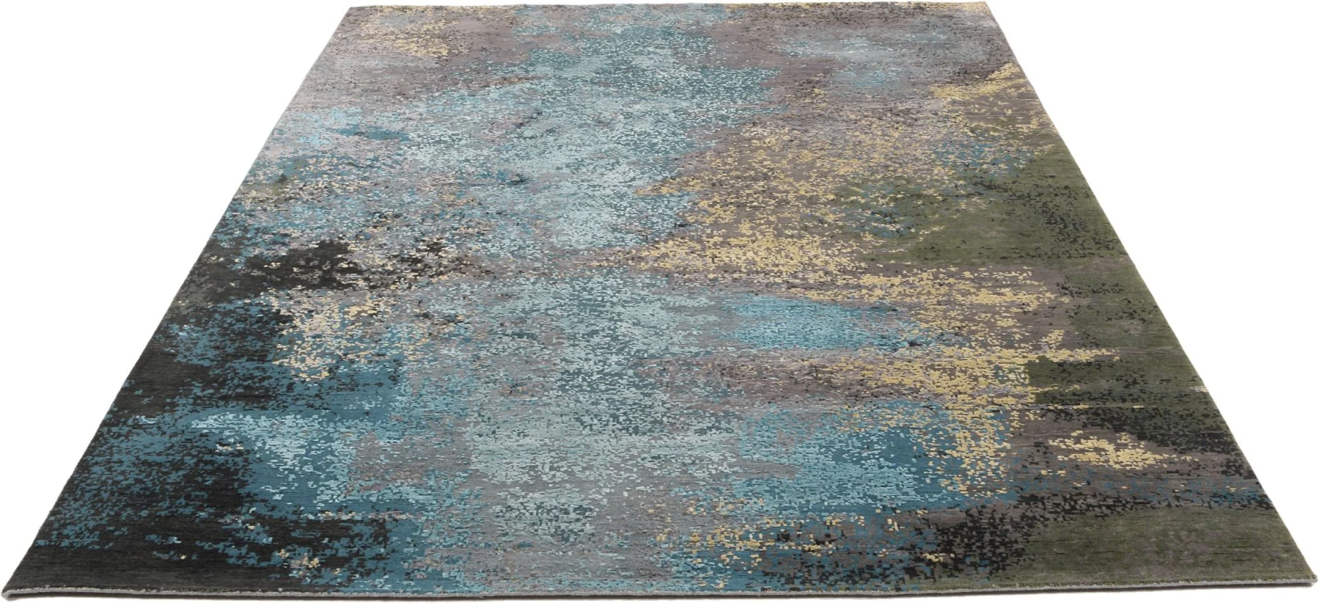 Indian Rug 247 × 305 cm, hand-knotted