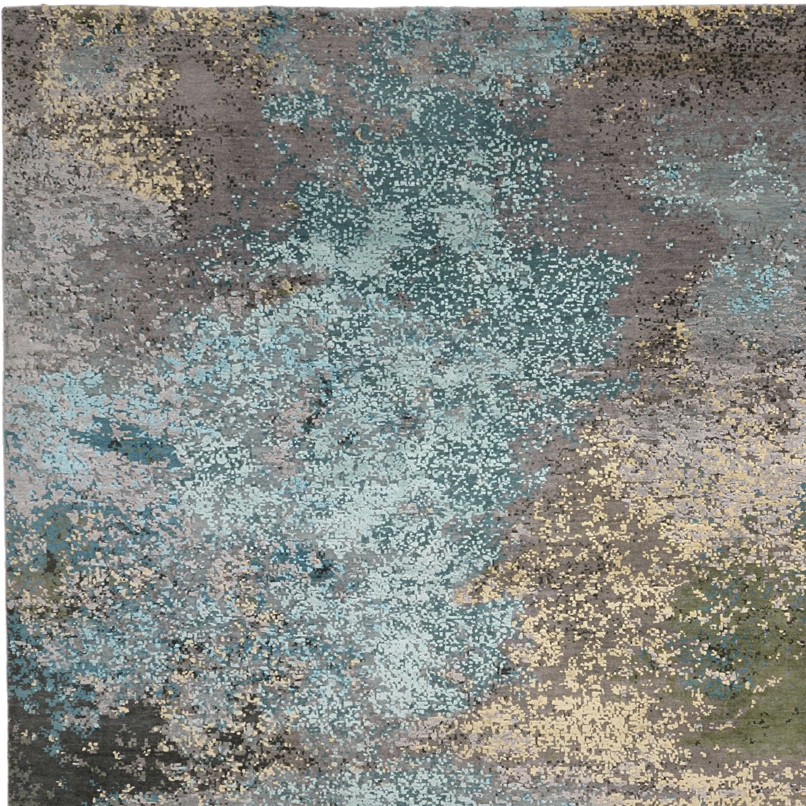 Indian Rug 247 × 305 cm, hand-knotted