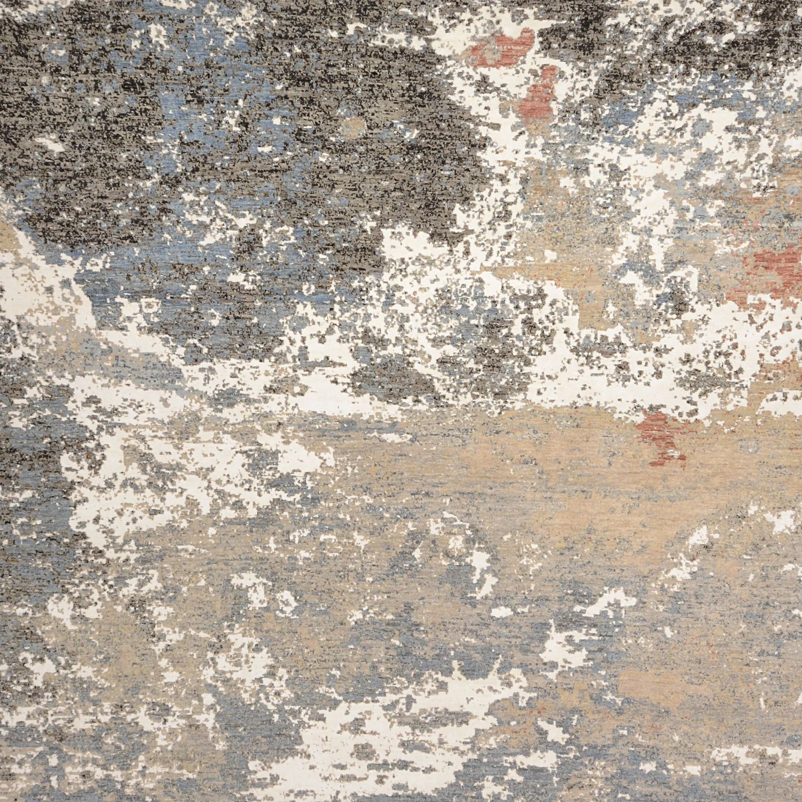 Indian Rug 244 × 306 cm, Silk, hand-knotted