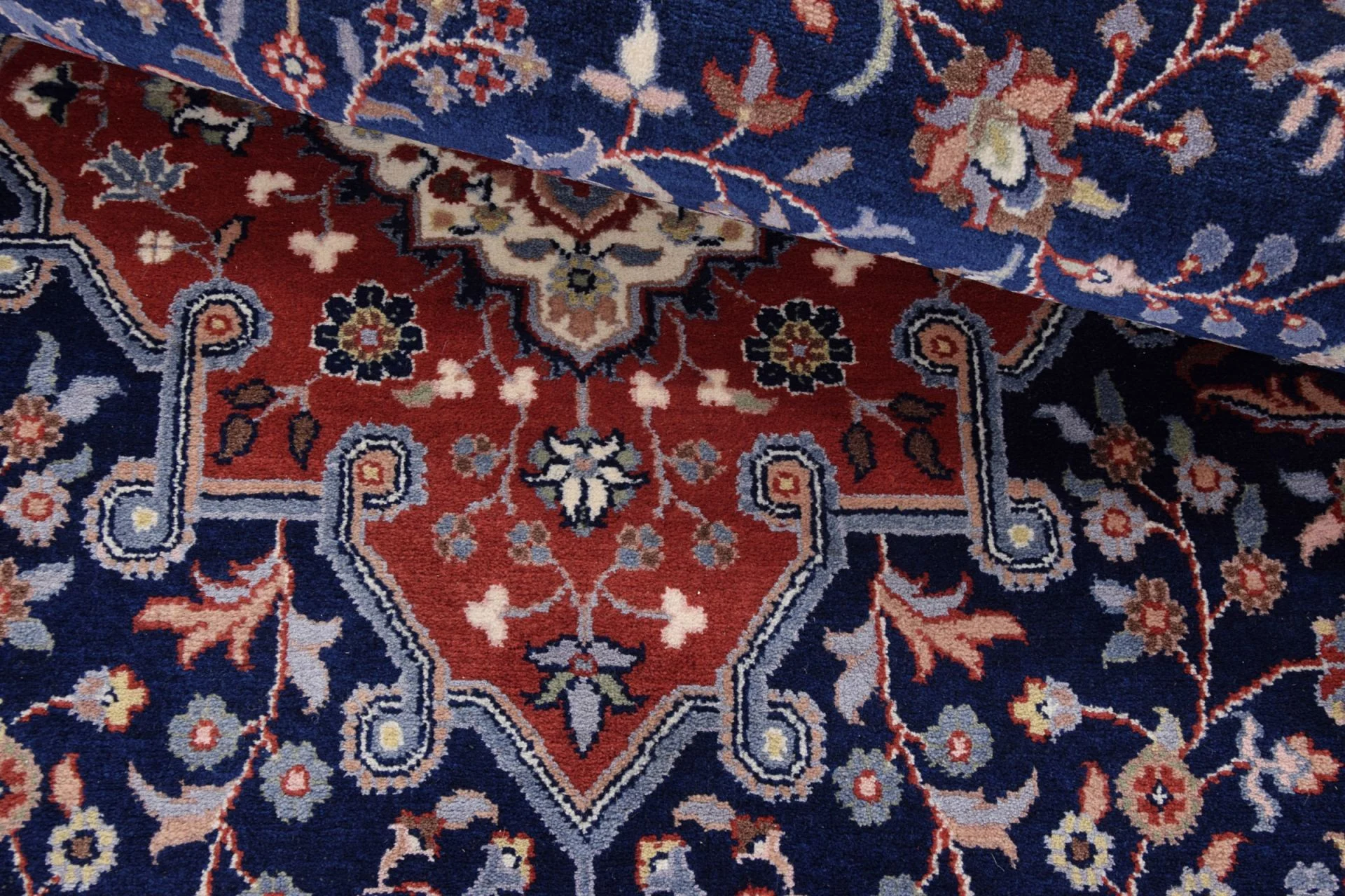 Tabriz Indian Rug — hand-knotted, 140 × 604 cm