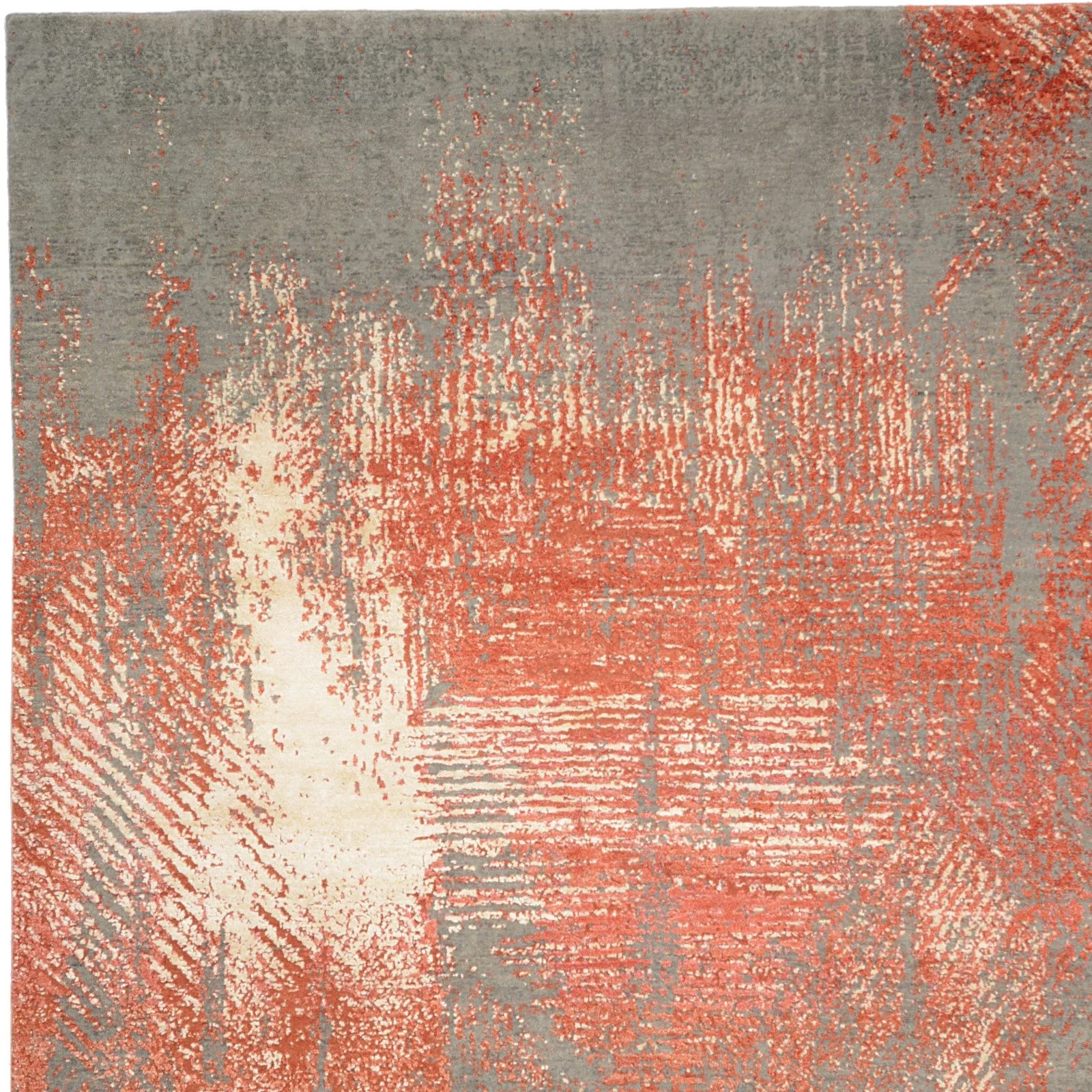 Tabriz Indian Rug — hand-knotted, 140 × 604 cm