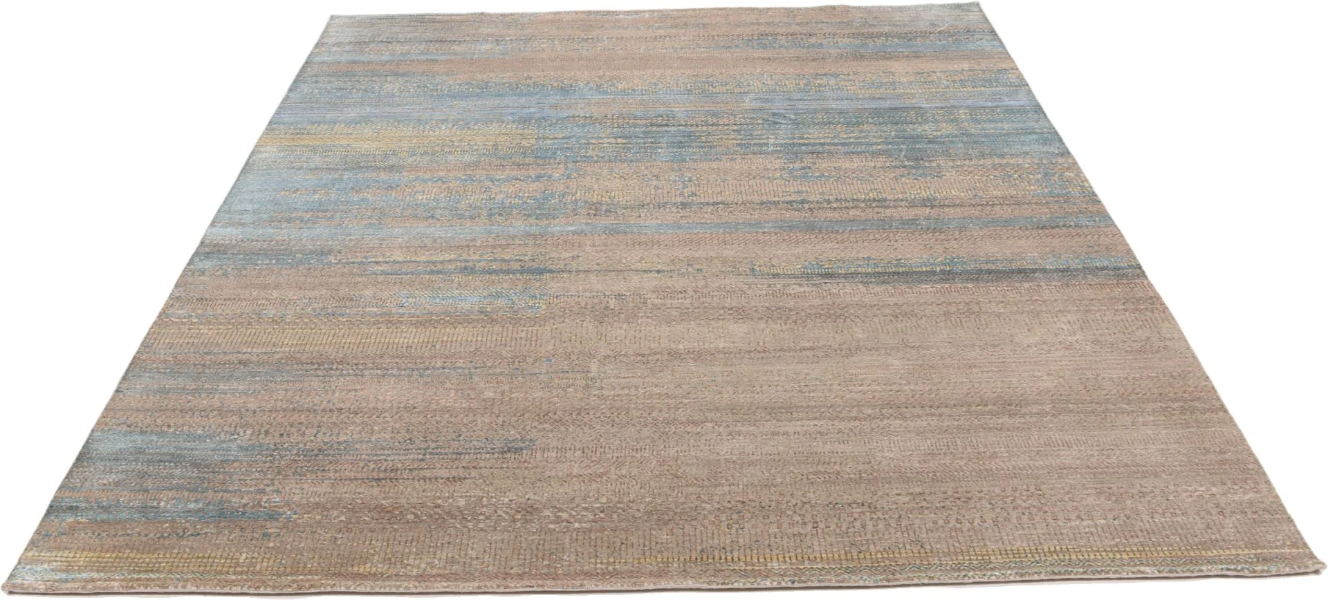Indian Rug — hand-knotted, 251 × 299 cm, Silk