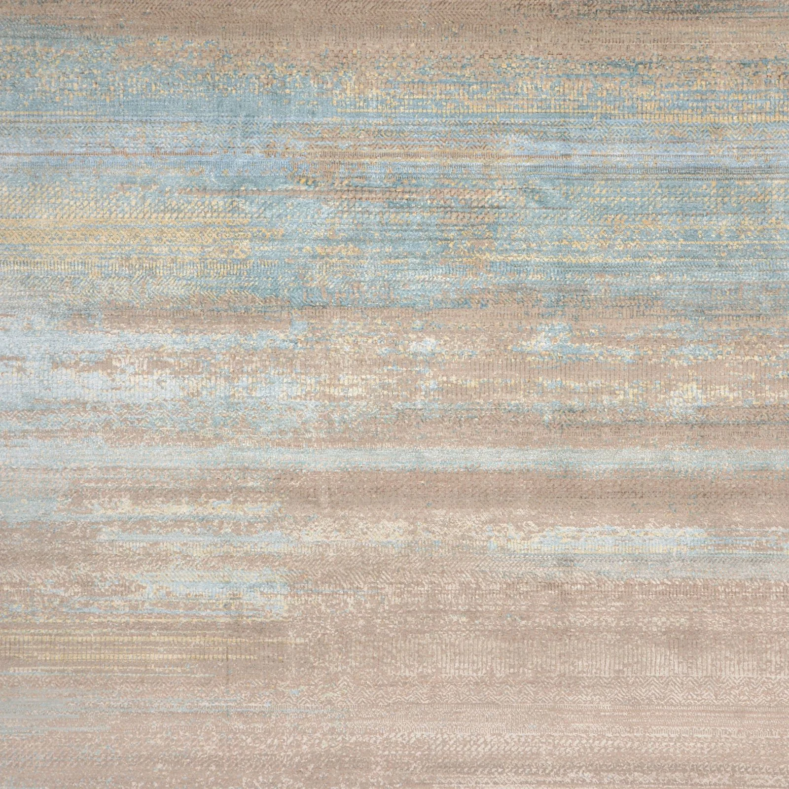 Indian Rug — hand-knotted, 251 × 299 cm, Silk