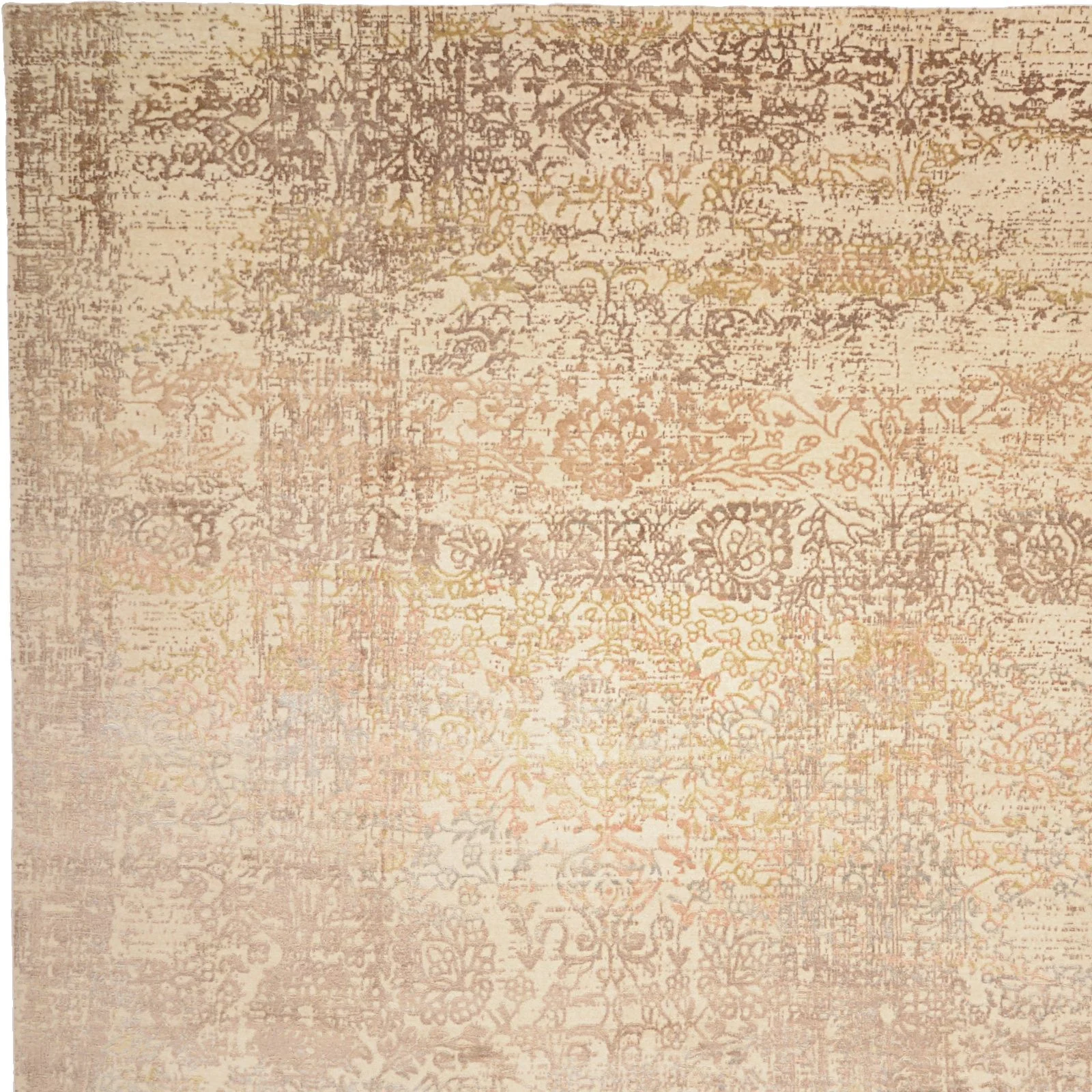Farahan Indian Rug — hand-knotted, 270 × 361 cm, Silk