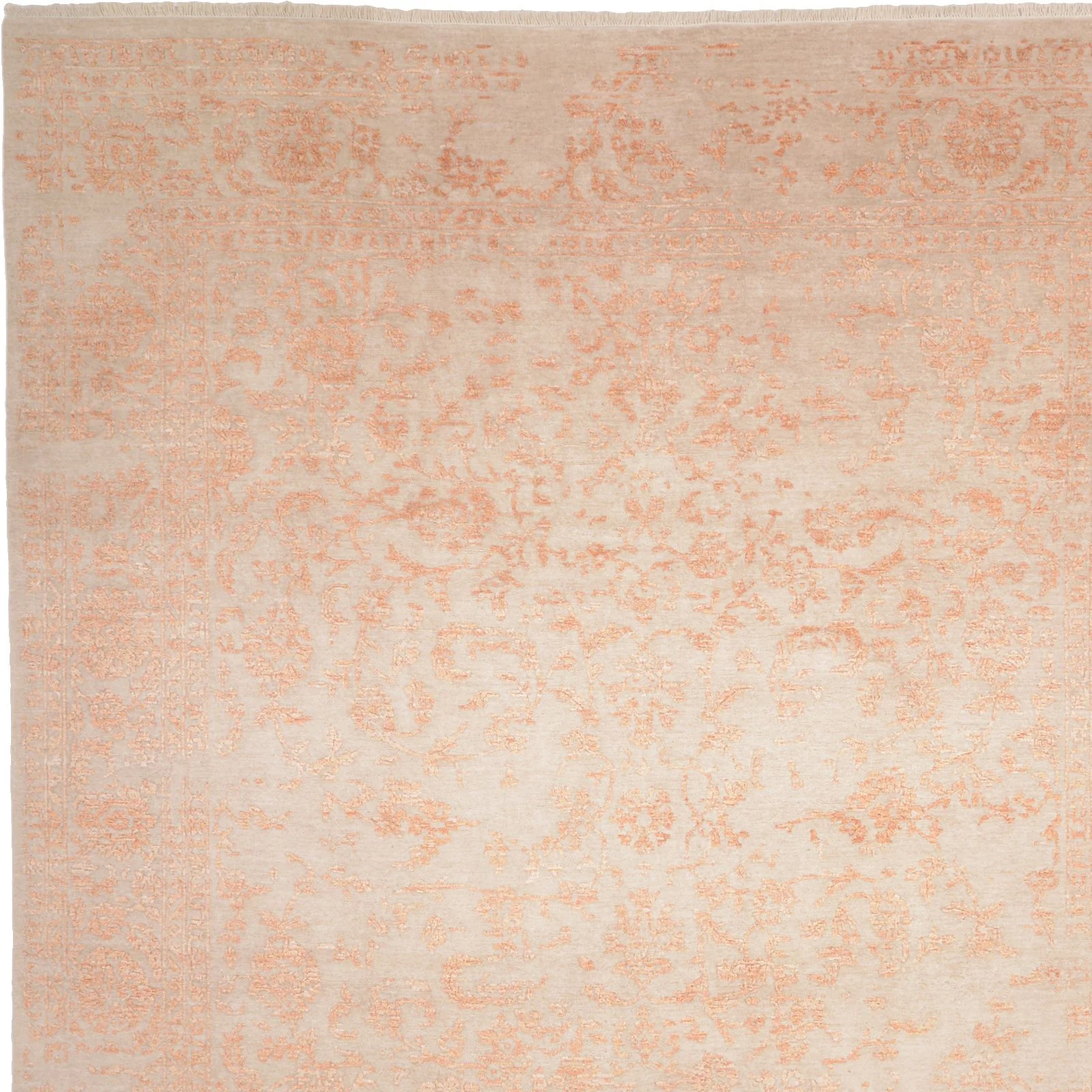 Indian Rug 245 × 304 cm, hand-knotted