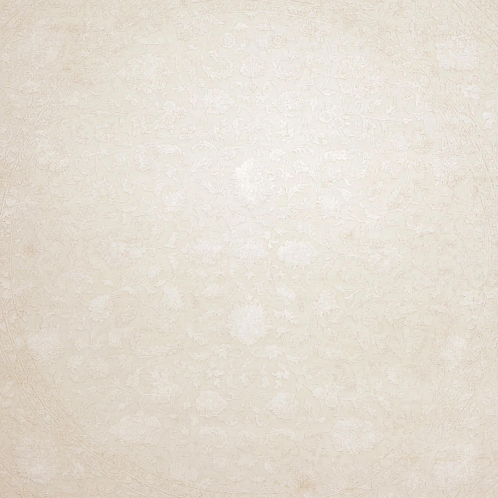 Tabriz Indian Rug — hand-knotted, 272 × 272 cm