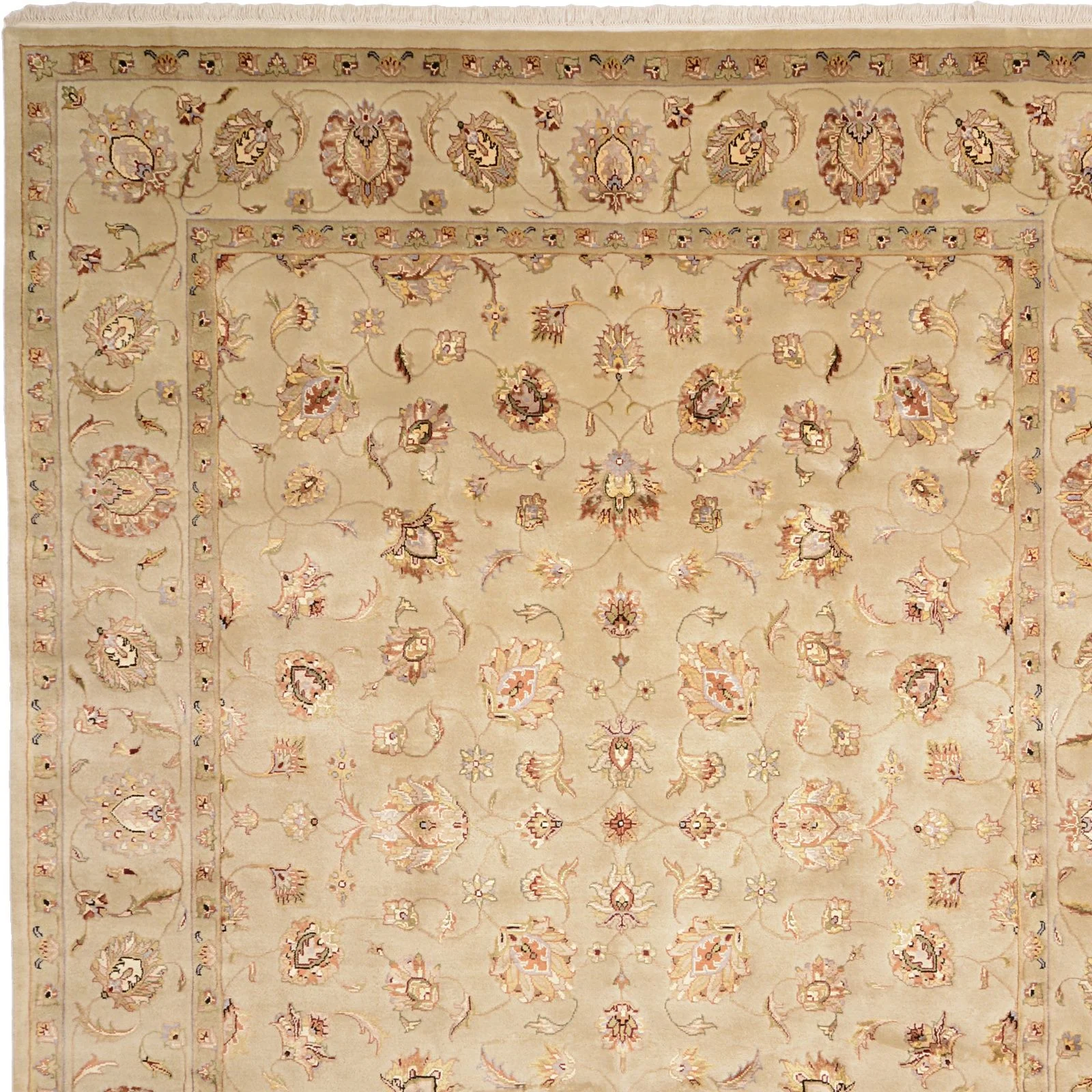 Tabriz Indian Rug 243 × 313 cm, hand-knotted