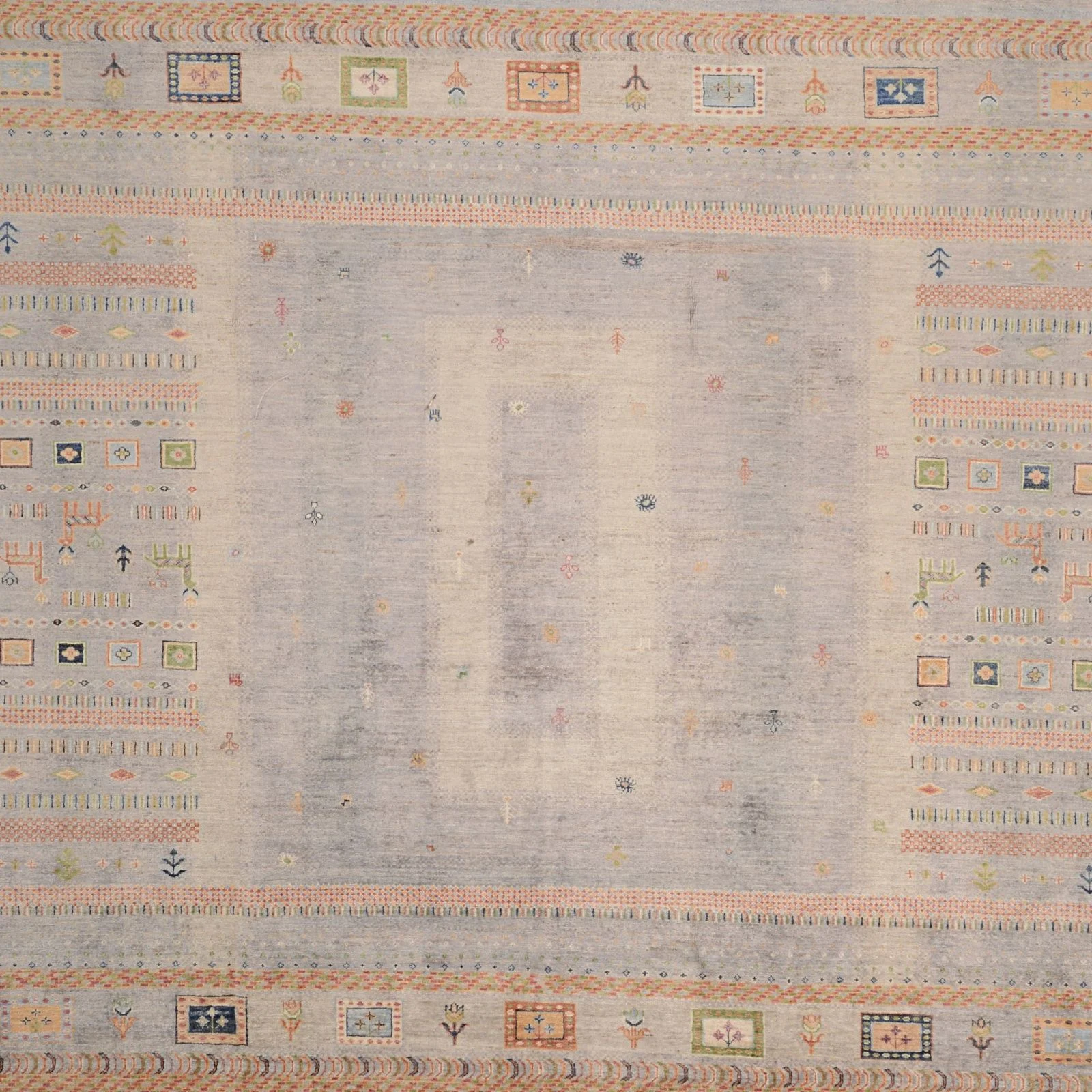 Samarkand Pakistani Rug — hand-knotted, 247 × 296 cm, Wool