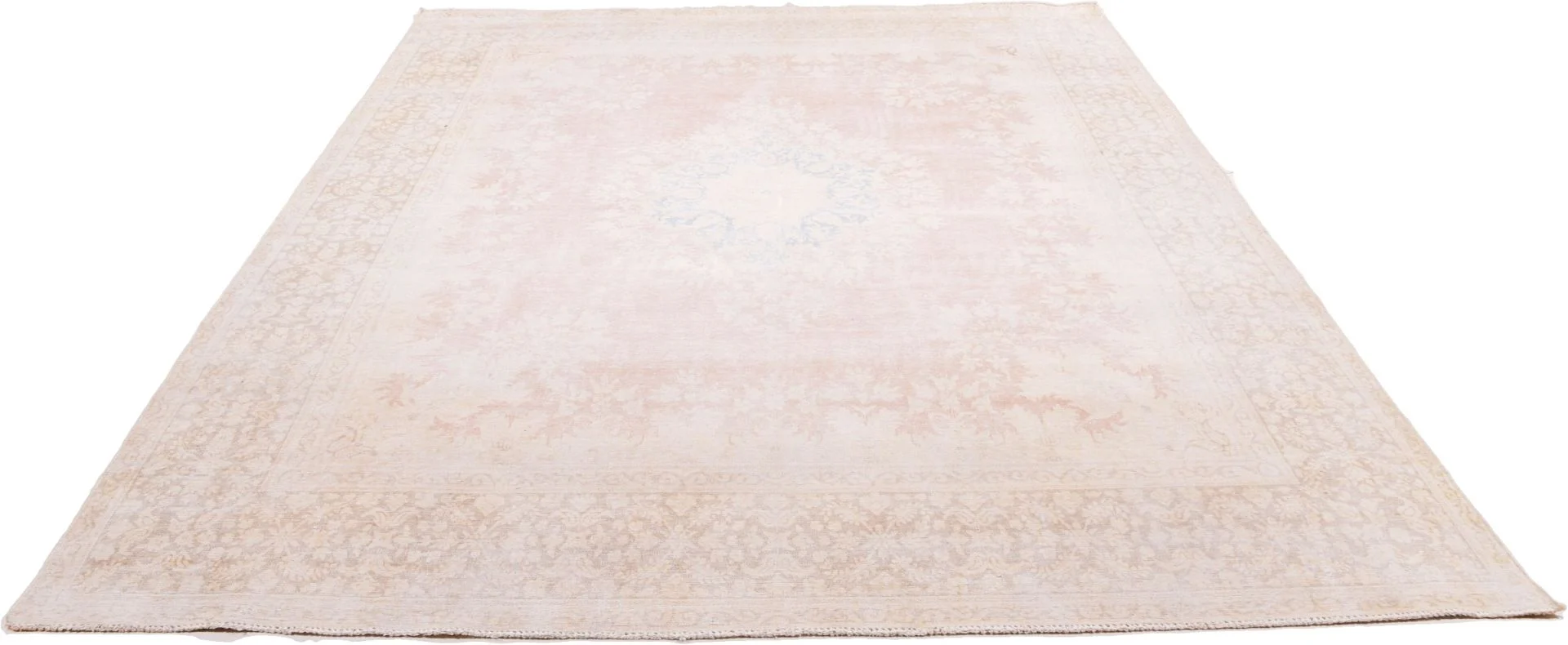 Pakistani Rug — hand-knotted, 394 × 289 cm, Wool
