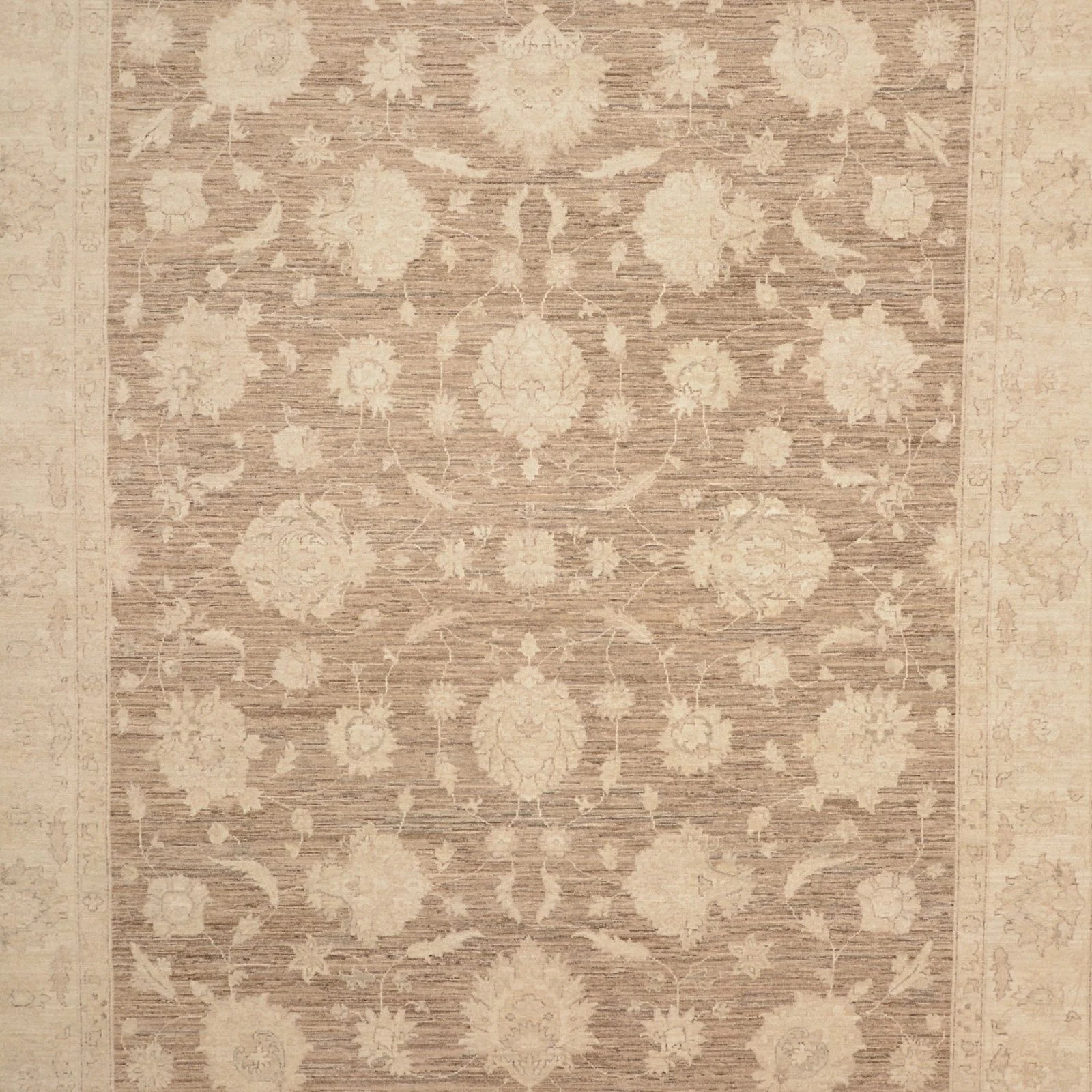 Hand-Knotted Wool Ziegler Pakistani Rug, 270 × 358 cm