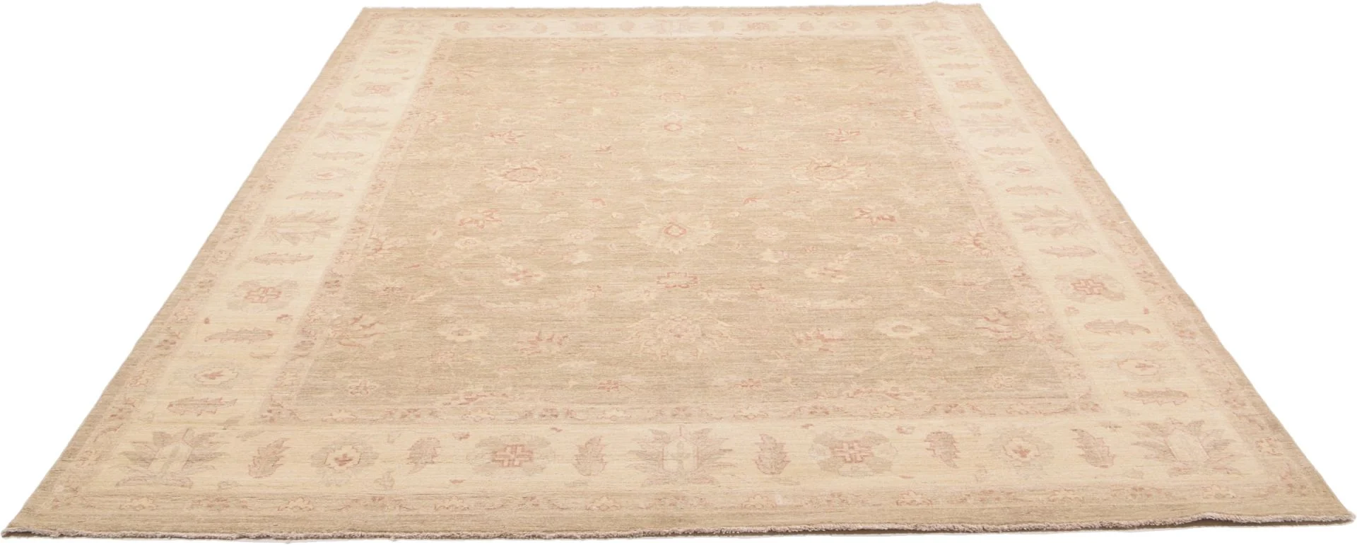 Ziegler Pakistani Rug 265 × 349 cm, Wool, hand-knotted