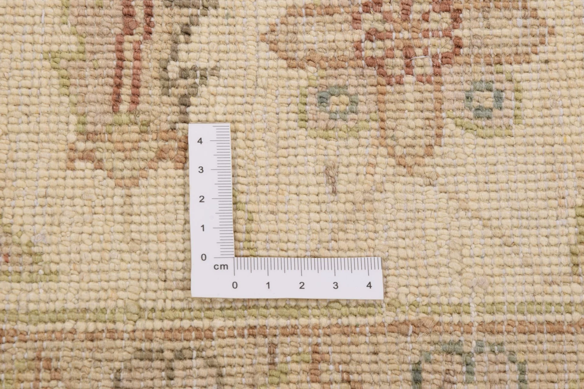 Hand-Knotted Wool Ziegler Pakistani Rug, 246 × 295 cm