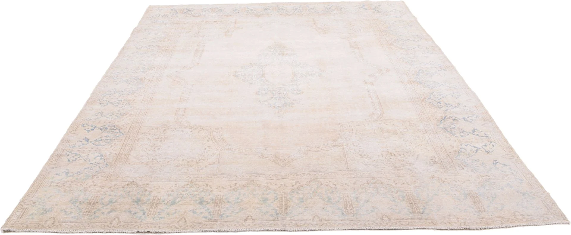 Pakistani Rug 369 × 277 cm, Wool, hand-knotted