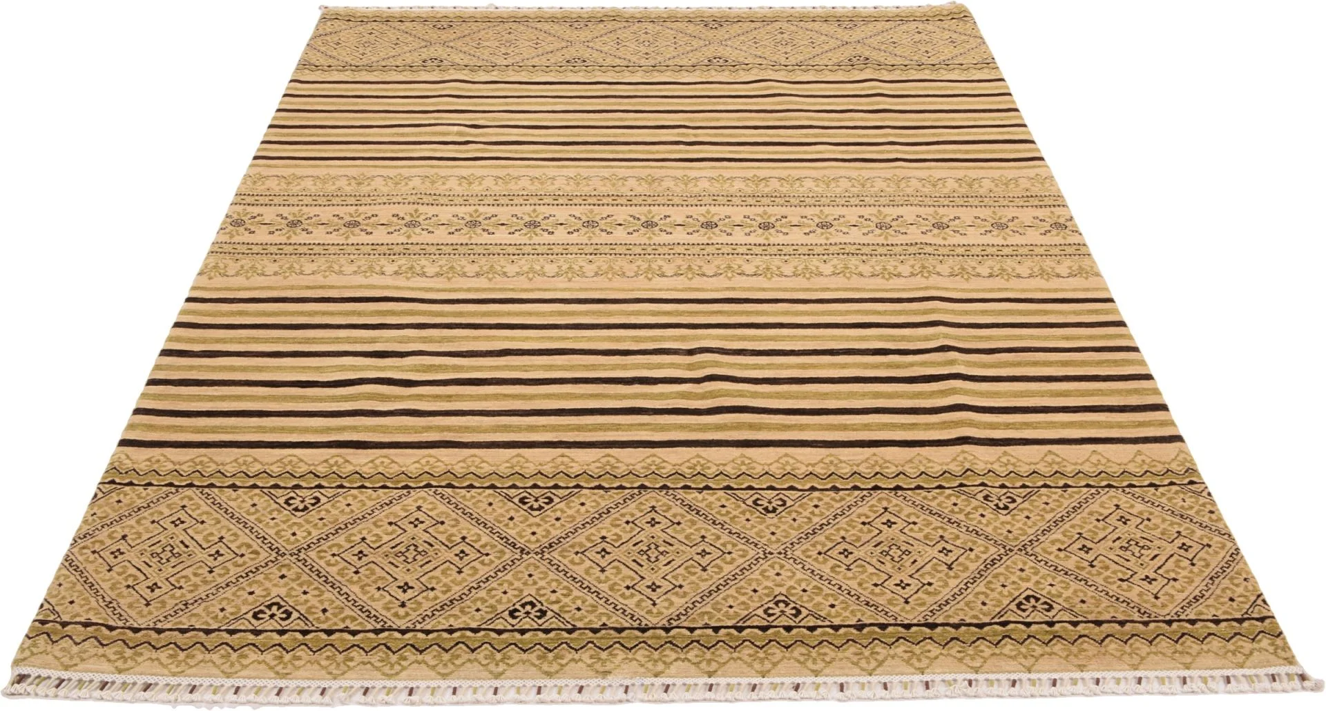 Samarkand Afghan Rug 207 × 293 cm, Wool, hand-knotted