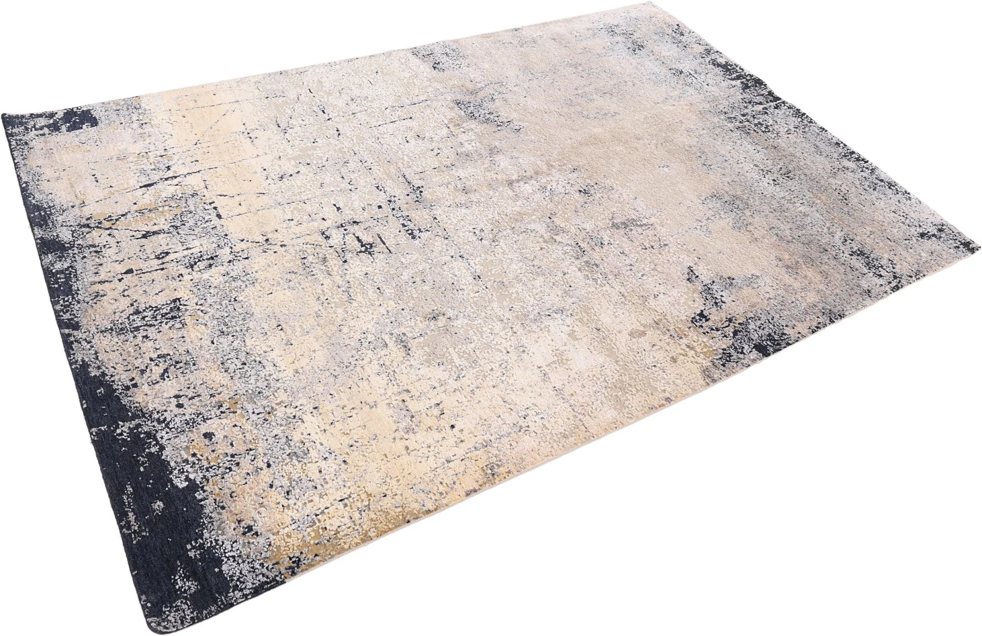 Indian Rug 202 × 304 cm, Wool & Silk, hand-knotted