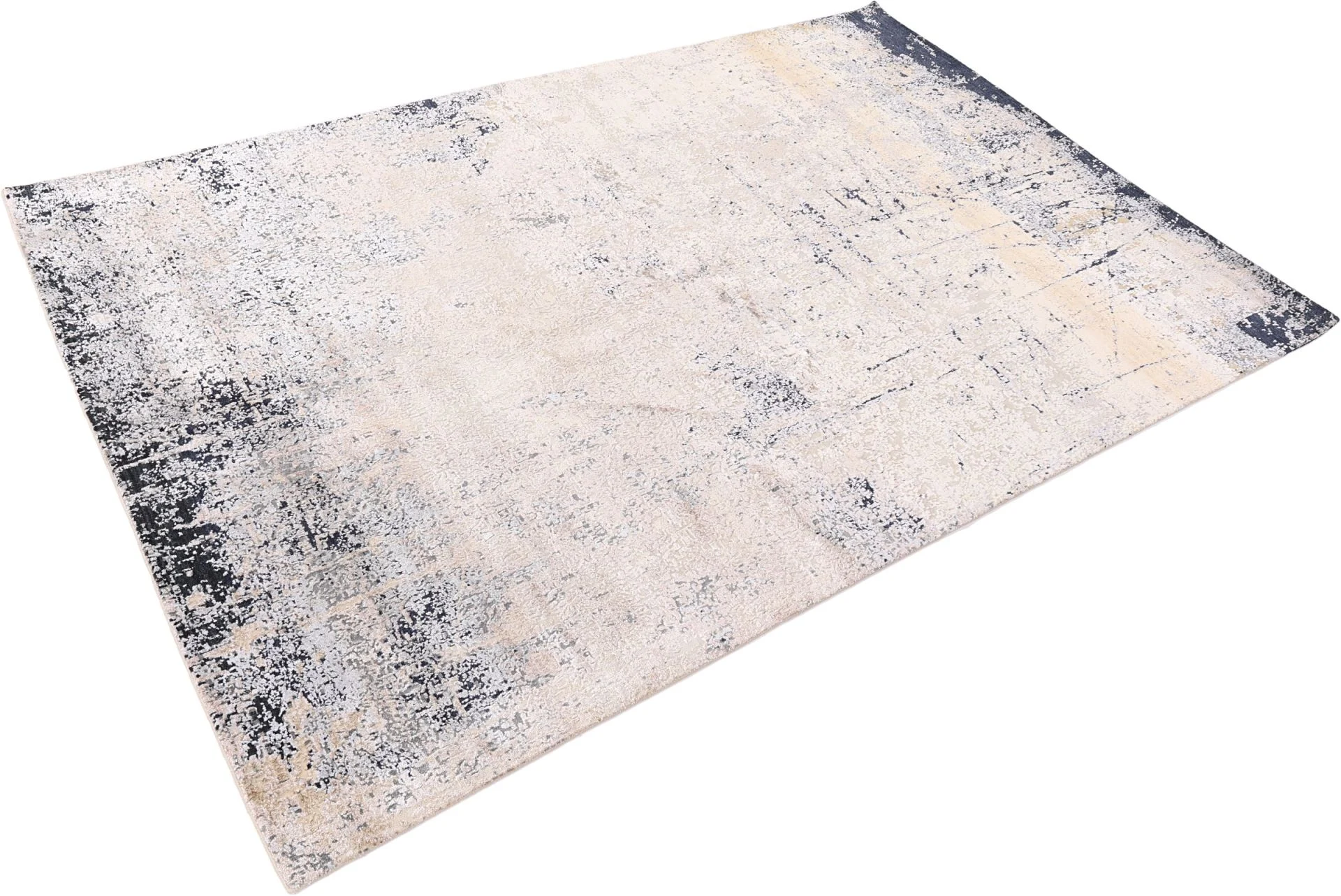 Indian Rug 202 × 304 cm, Wool & Silk, hand-knotted