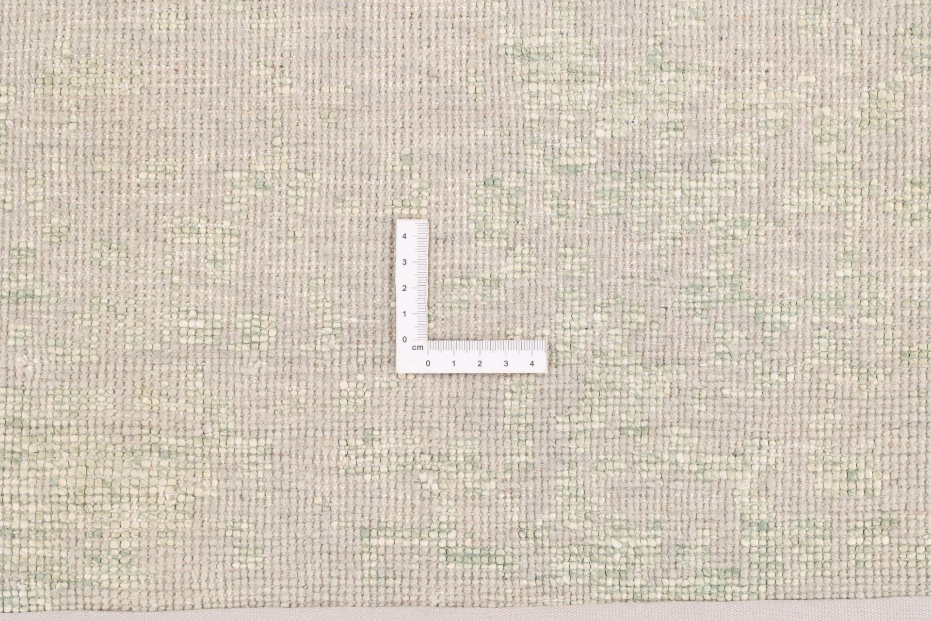 Hand-Knotted Wool & Silk Indian Rug, 201 × 306 cm