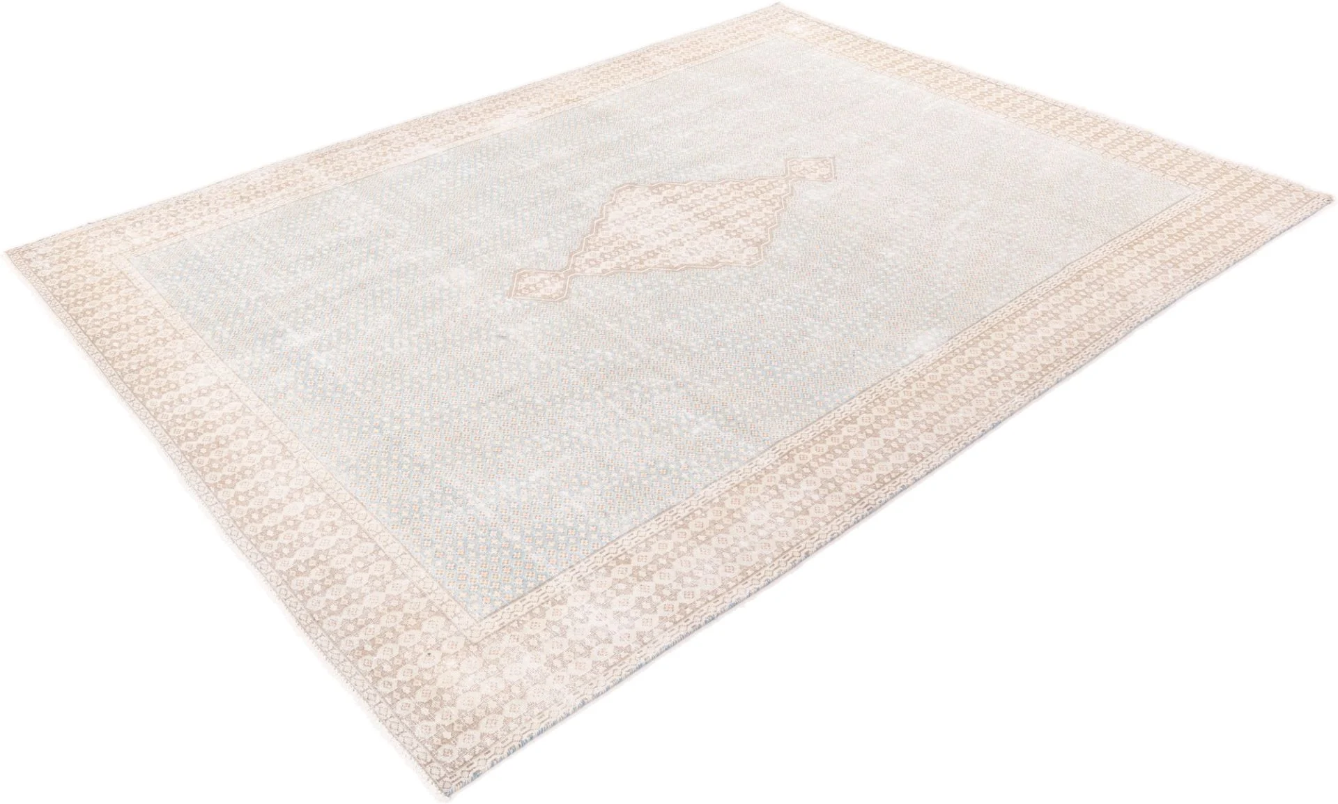 Hand-Knotted Wool Persian Rug, 229 × 320 cm