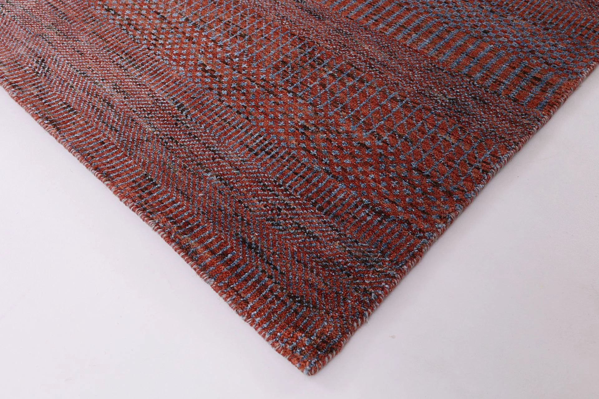 Indian Rug 272 × 358 cm, Wool & Silk, hand-knotted