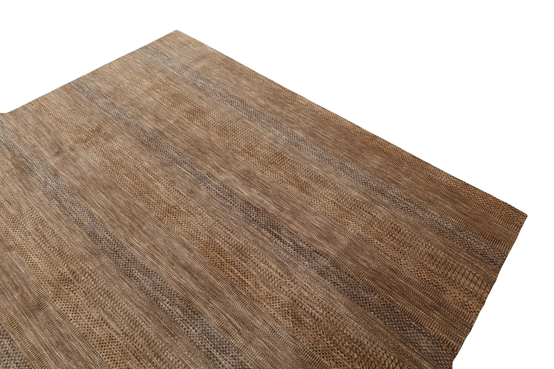 Indian Rug — hand-knotted, 272 × 371 cm, Wool & Silk