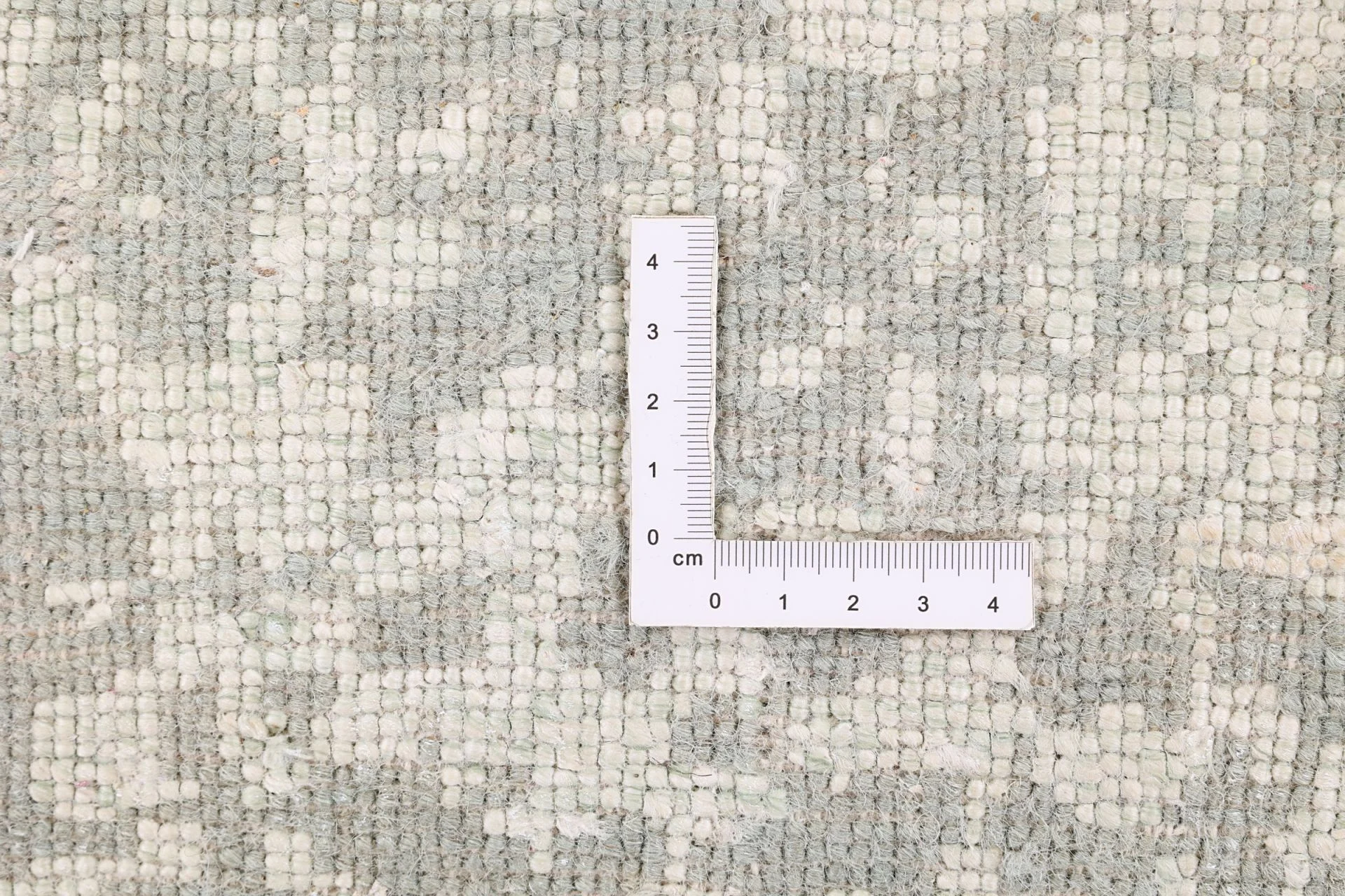 Hand-Knotted Wool & Silk Indian Rug, 167 × 241 cm