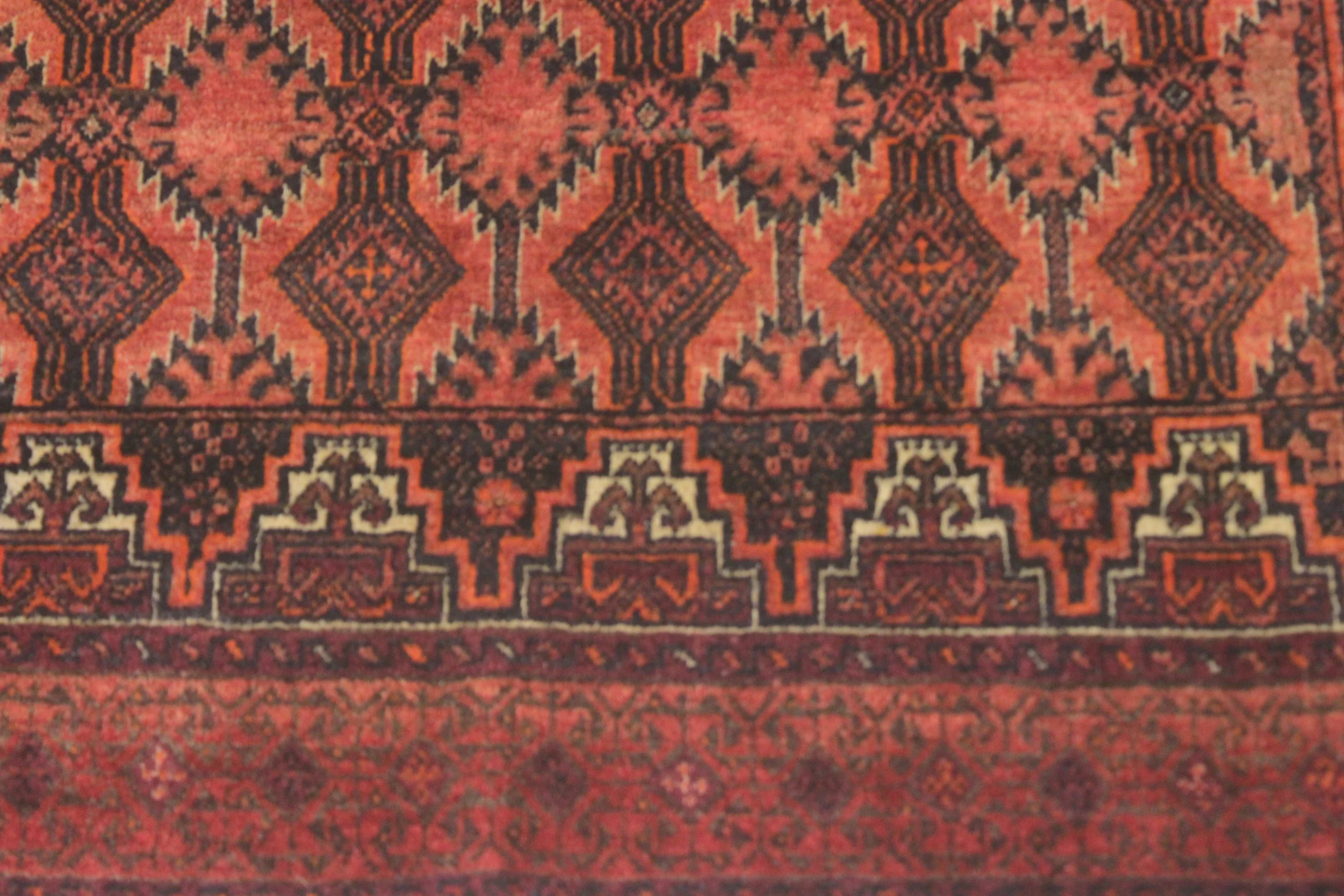 perserteppich-belutsch-189-x-96-cm-wolle-handgeknupft-rot-orange-25-scaled Hand-Knotted Wool Baluch Persian Rug, 189 × 96 cm