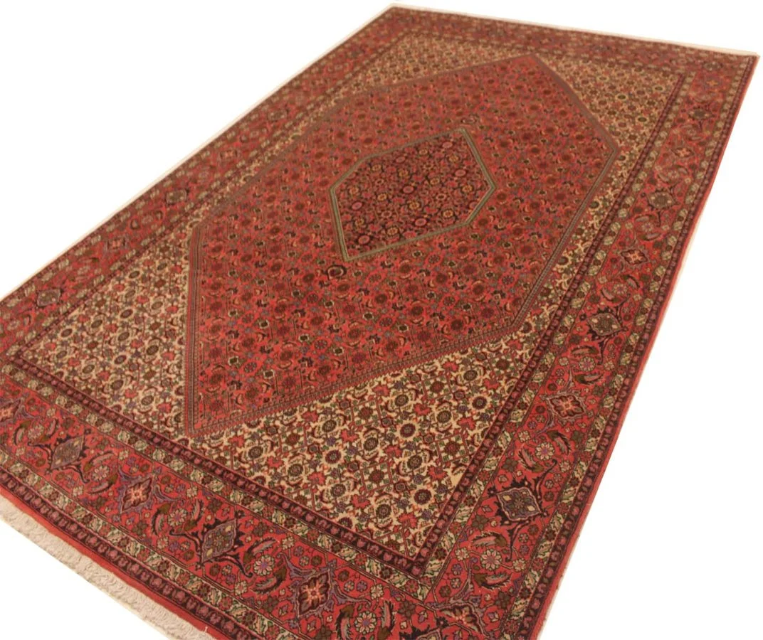Hand-Knotted Wool Tabriz Persian Rug, 303 × 201 cm