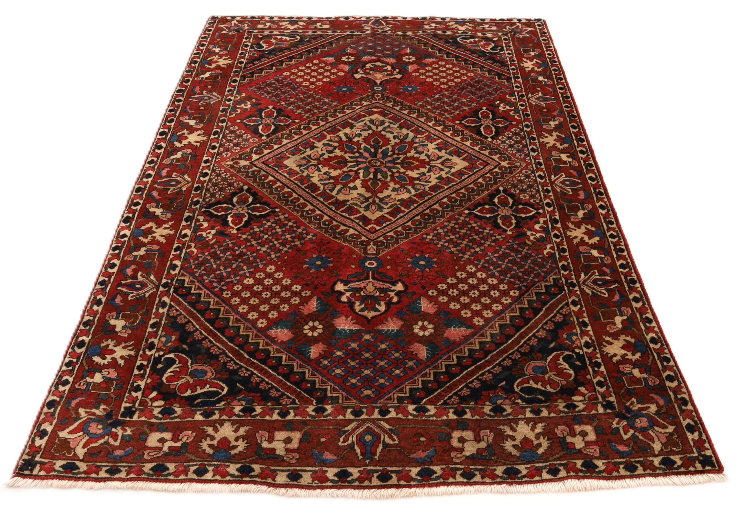 perserteppich-hamburg-208-x-137-cm-wolle-handgeknupft-rot-orange-21-scaled Bakhtiari Persian Rug 208 × 137 cm, Wool, hand-knotted