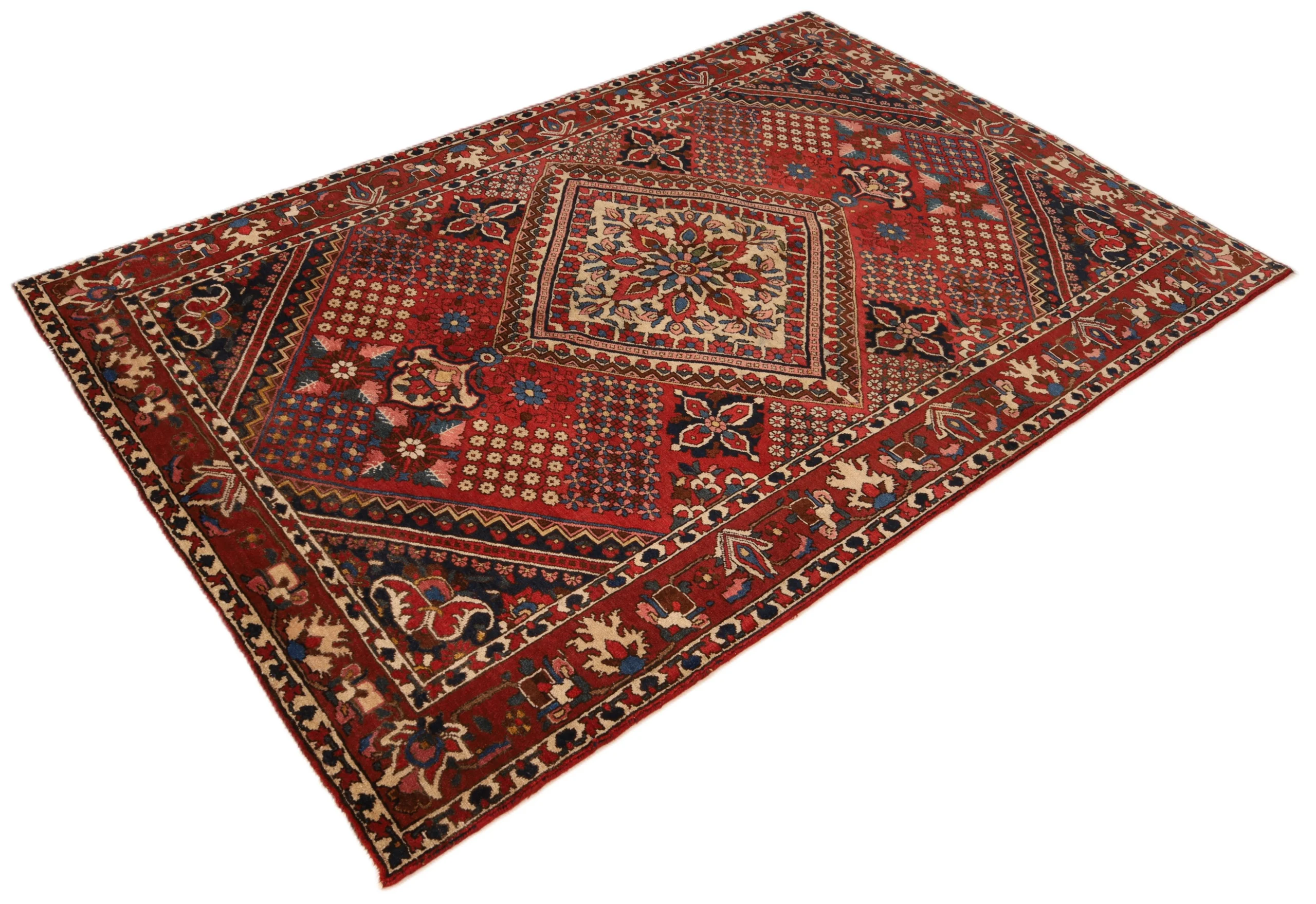 perserteppich-hamburg-208-x-137-cm-wolle-handgeknupft-rot-orange-35-scaled Bakhtiari Persian Rug 208 × 137 cm, Wool, hand-knotted