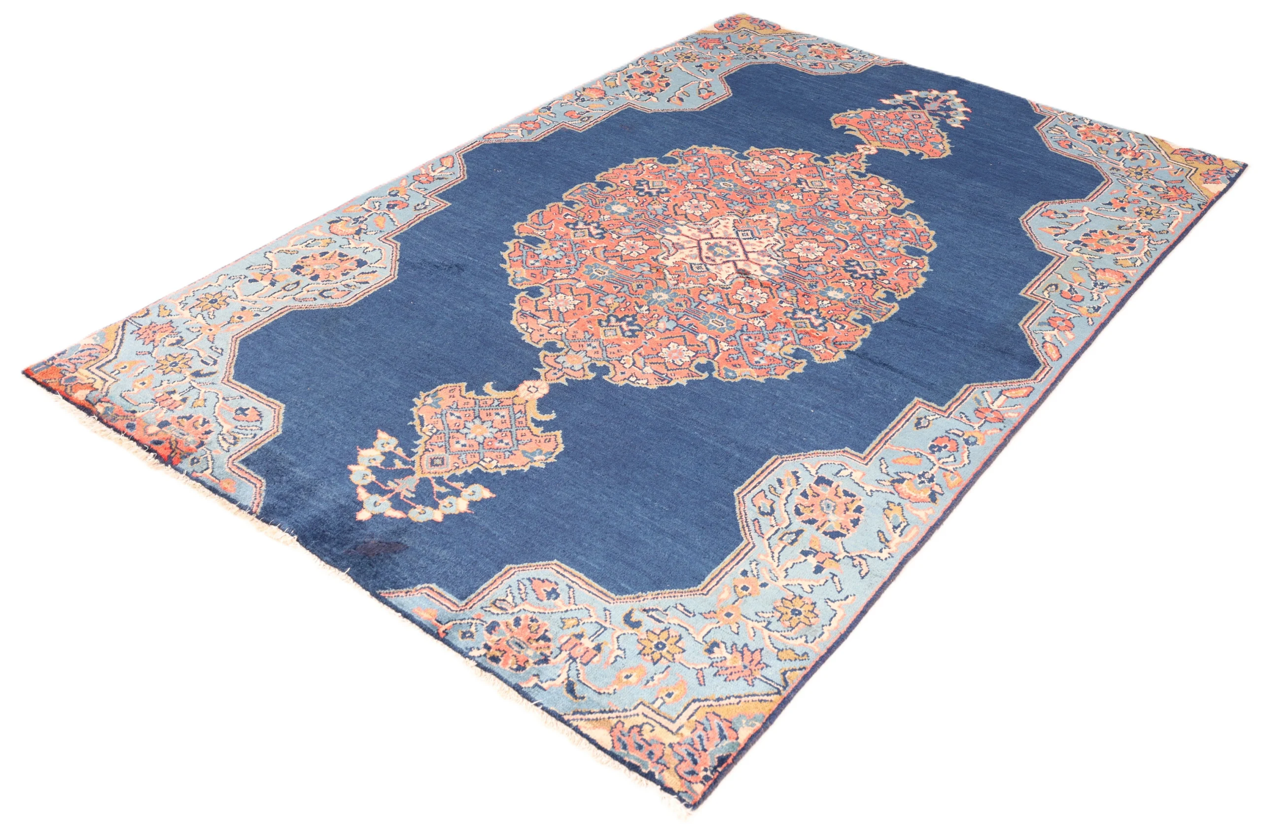 Sarouk Persian Rug — hand-knotted, 250 × 161 cm, Wool