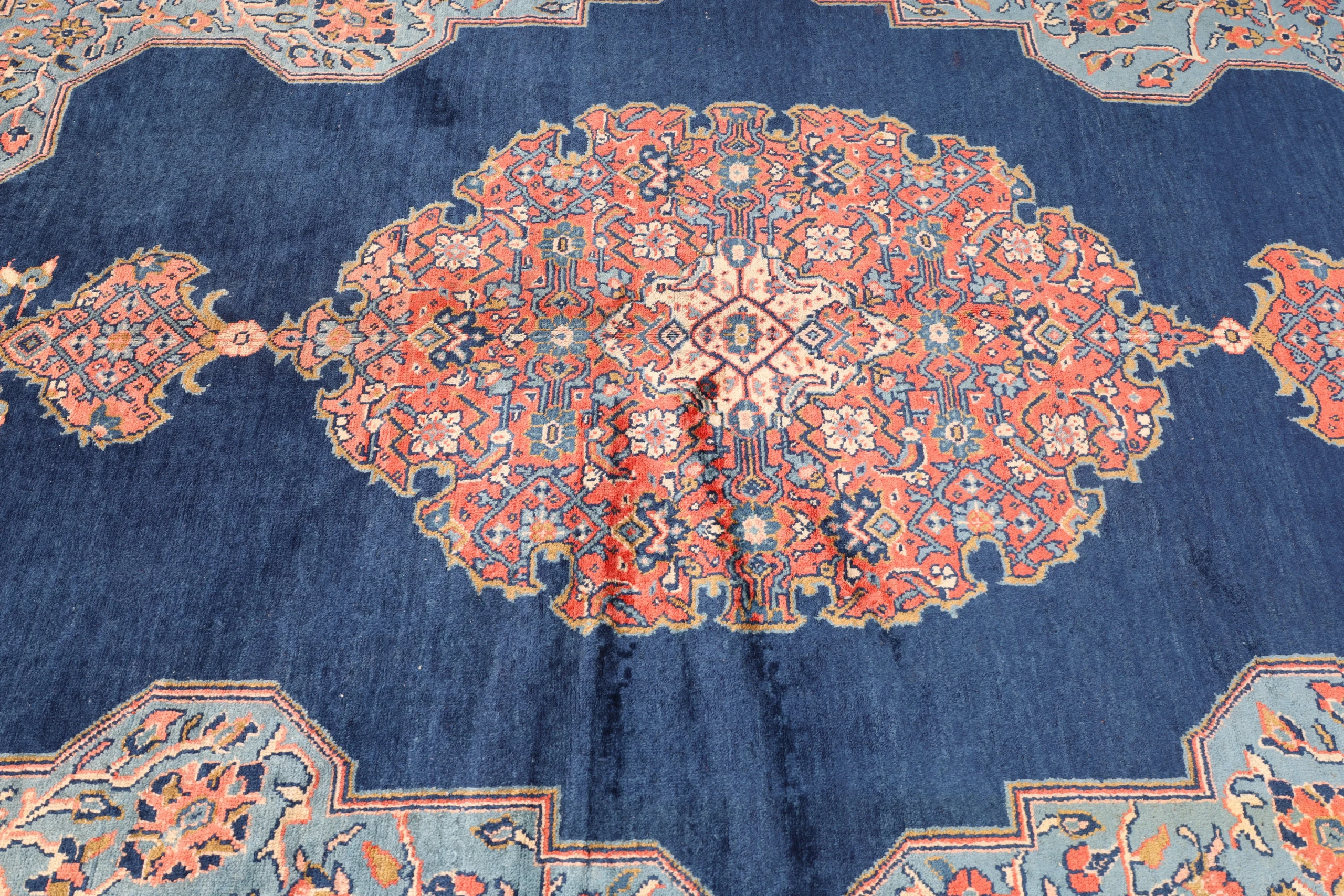Sarouk Persian Rug — hand-knotted, 250 × 161 cm, Wool