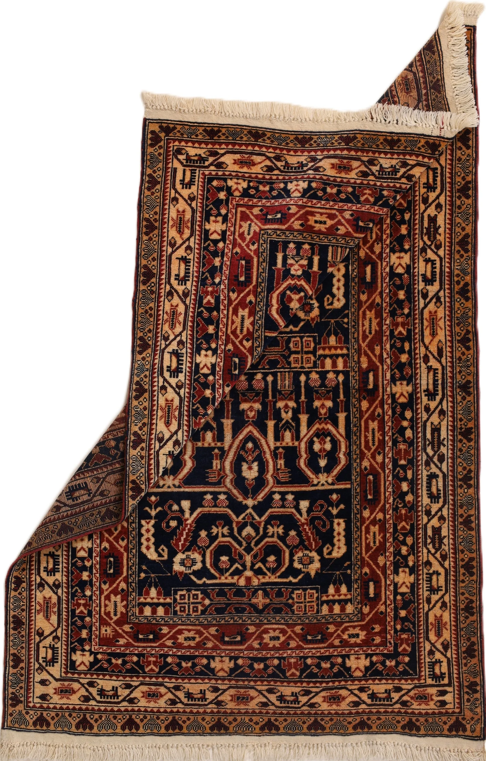 perserteppich-belutsch-143-x-98-cm-wolle-handgeknupft-multifarbe-6-scaled Baluch Persian Rug 143 × 98 cm, Wool, hand-knotted