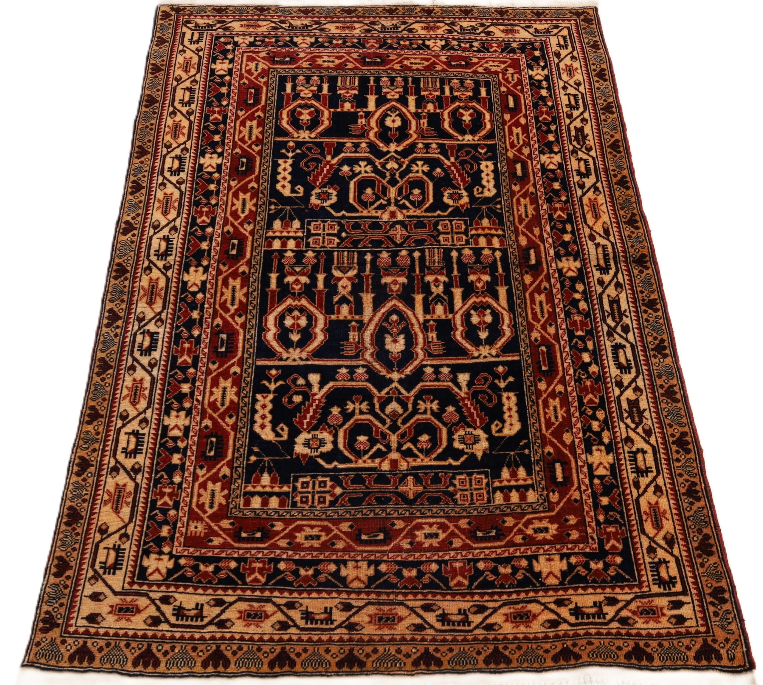 perserteppich-belutsch-143-x-98-cm-wolle-handgeknupft-multifarbe-15-scaled Baluch Persian Rug 143 × 98 cm, Wool, hand-knotted