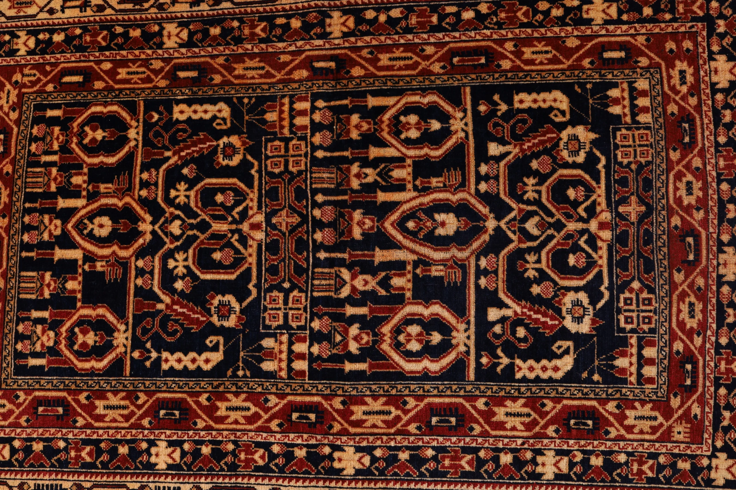 perserteppich-belutsch-143-x-98-cm-wolle-handgeknupft-multifarbe-28-scaled Baluch Persian Rug 143 × 98 cm, Wool, hand-knotted