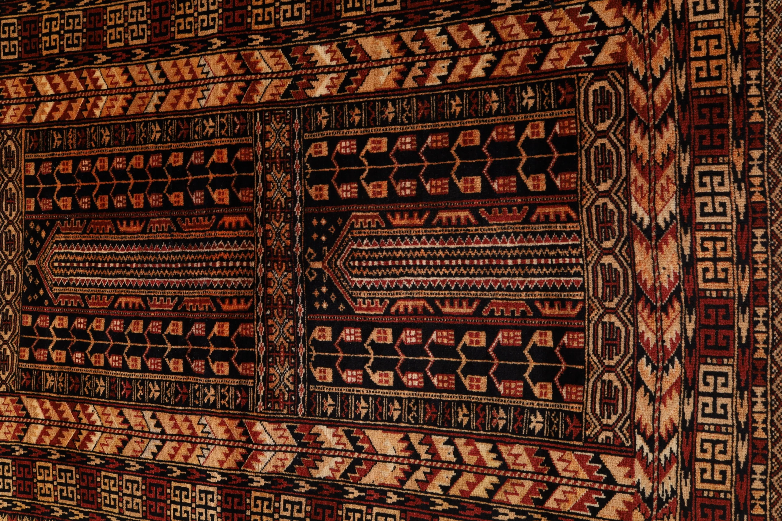 perserteppich-belutsch-132-x-89-cm-wolle-handgeknupft-multifarbe-18-scaled Baluch Persian Rug 132 × 89 cm, Wool, hand-knotted