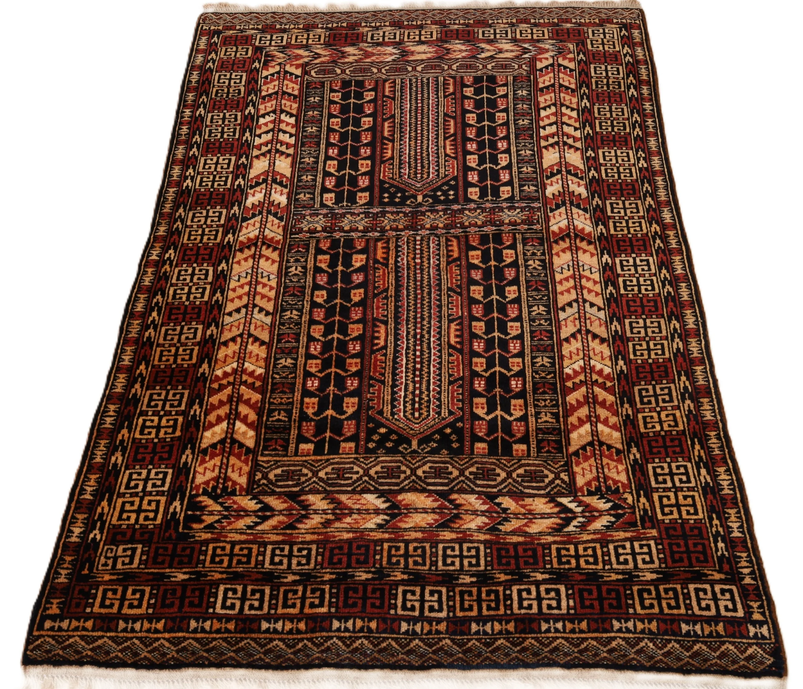 perserteppich-belutsch-132-x-89-cm-wolle-handgeknupft-multifarbe-24-scaled Baluch Persian Rug 132 × 89 cm, Wool, hand-knotted