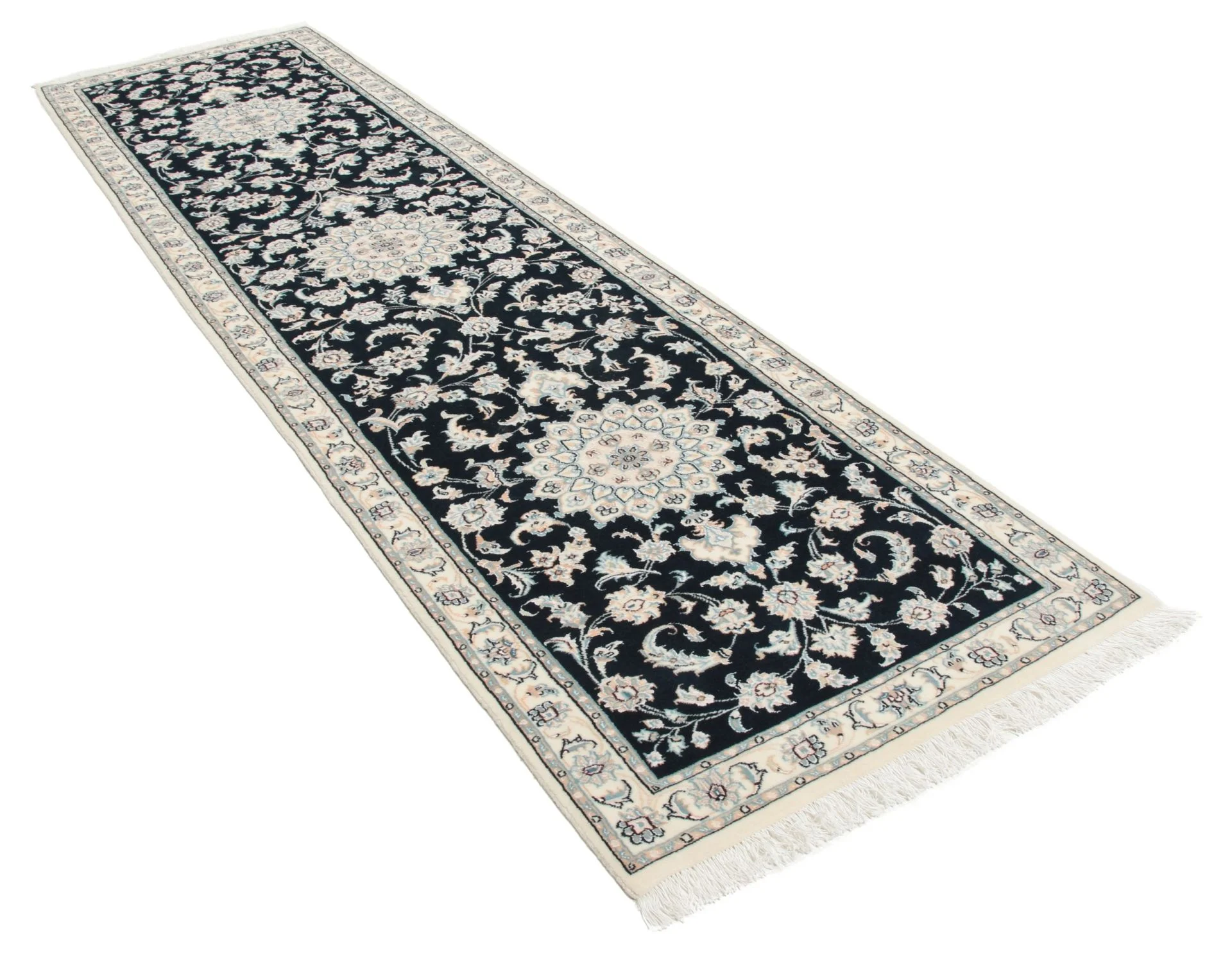 perserteppich-isfahan-80-x-300-cm-schurwolle-seide-handgeknupft-1 Isfahan Persian Rug 80 × 300 cm, Wool & Silk, hand-knotted