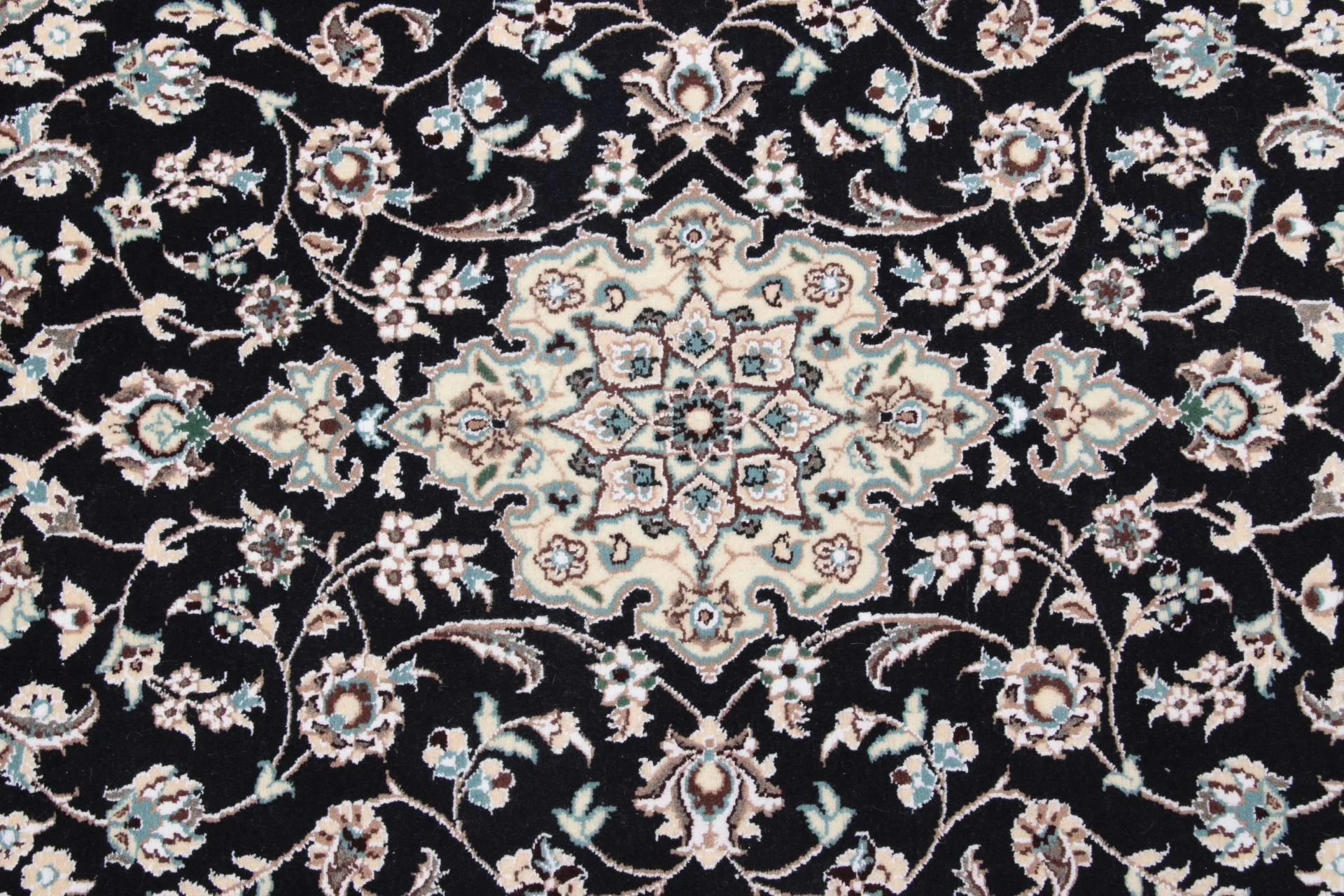 Hand-Knotted Wool & Silk Tabriz Persian Rug, 70 × 310 cm