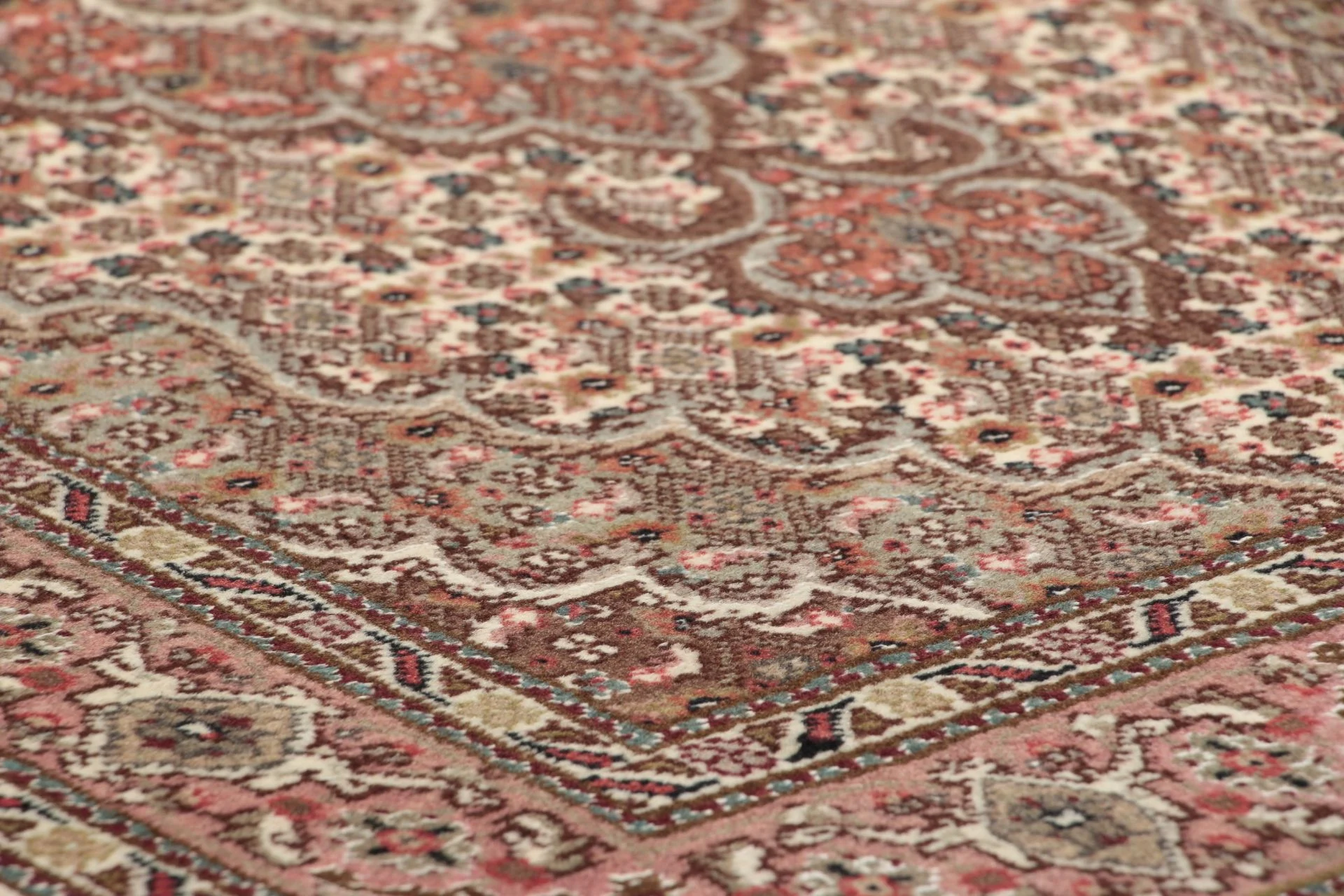 Tabriz Persian Rug — hand-knotted, 80 × 300 cm, Wool & Silk