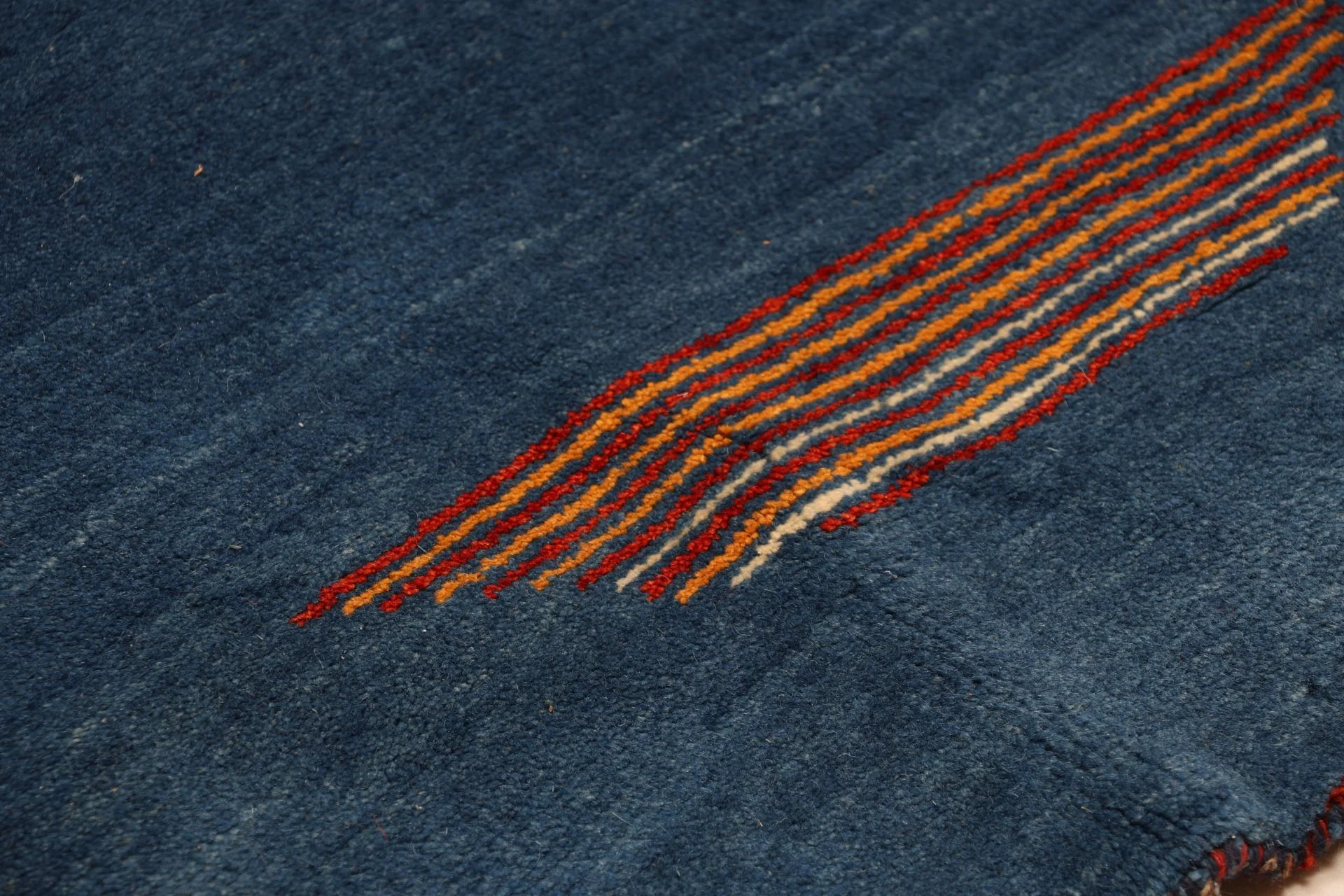 Gabbeh Persian Rug 183 × 183 cm, Wool, hand-knotted