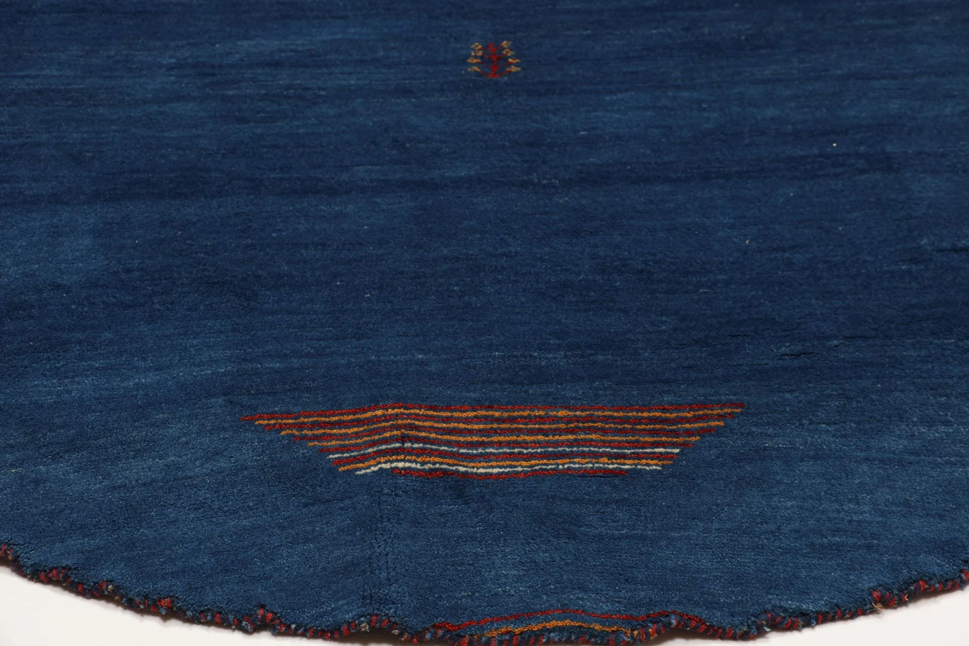 Gabbeh Persian Rug 183 × 183 cm, Wool, hand-knotted