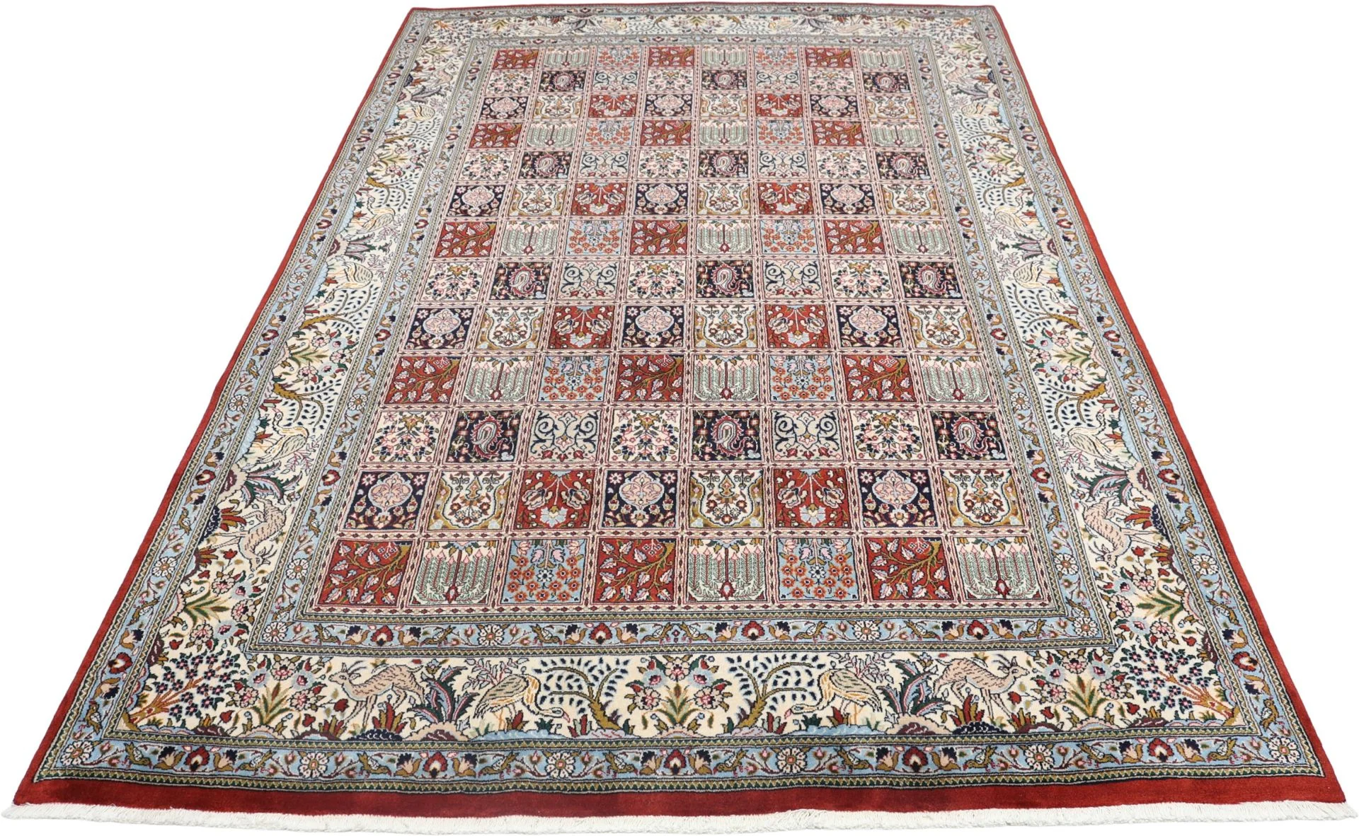 Moud Persian Rug — hand-knotted, 194 × 294 cm, Wool