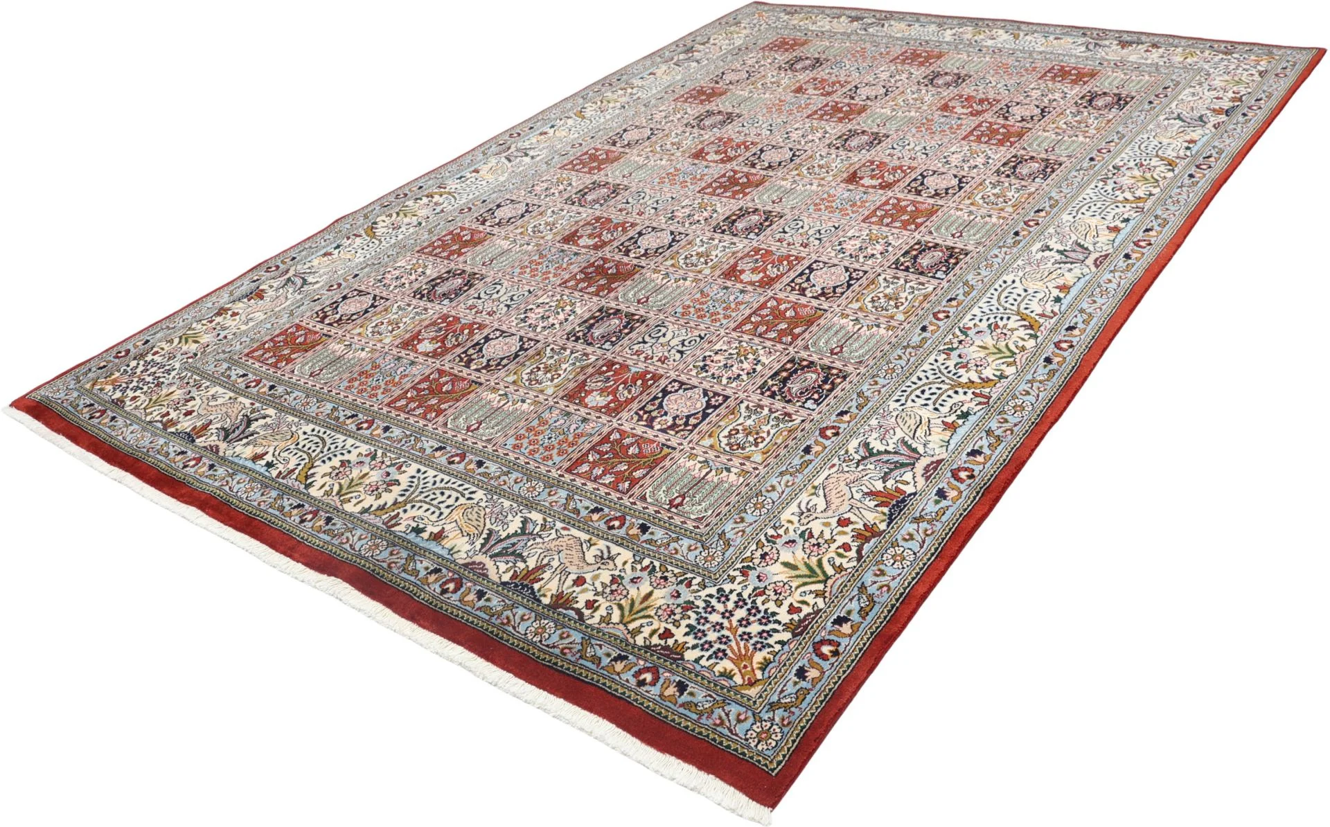 Moud Persian Rug — hand-knotted, 194 × 294 cm, Wool