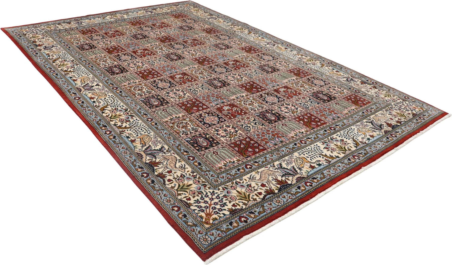 Moud Persian Rug — hand-knotted, 194 × 294 cm, Wool